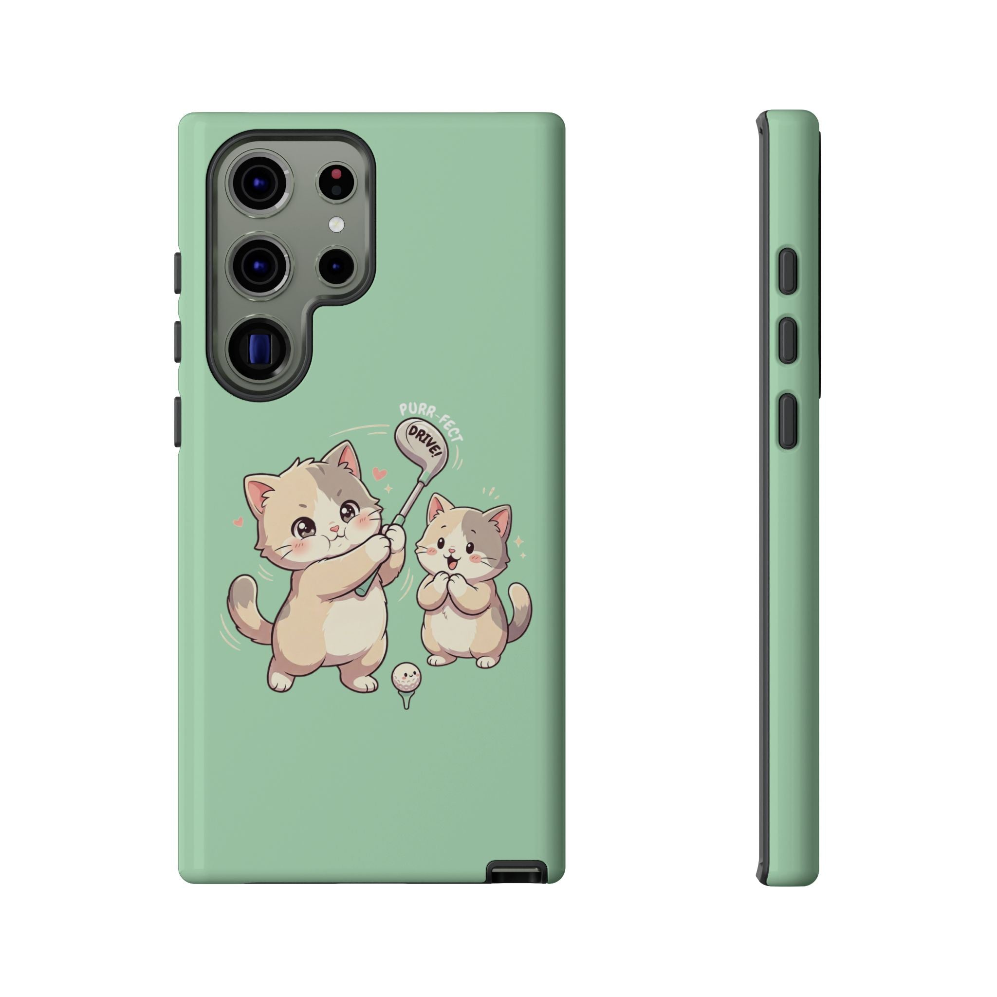 Kawaii Chubby Kittens Golf