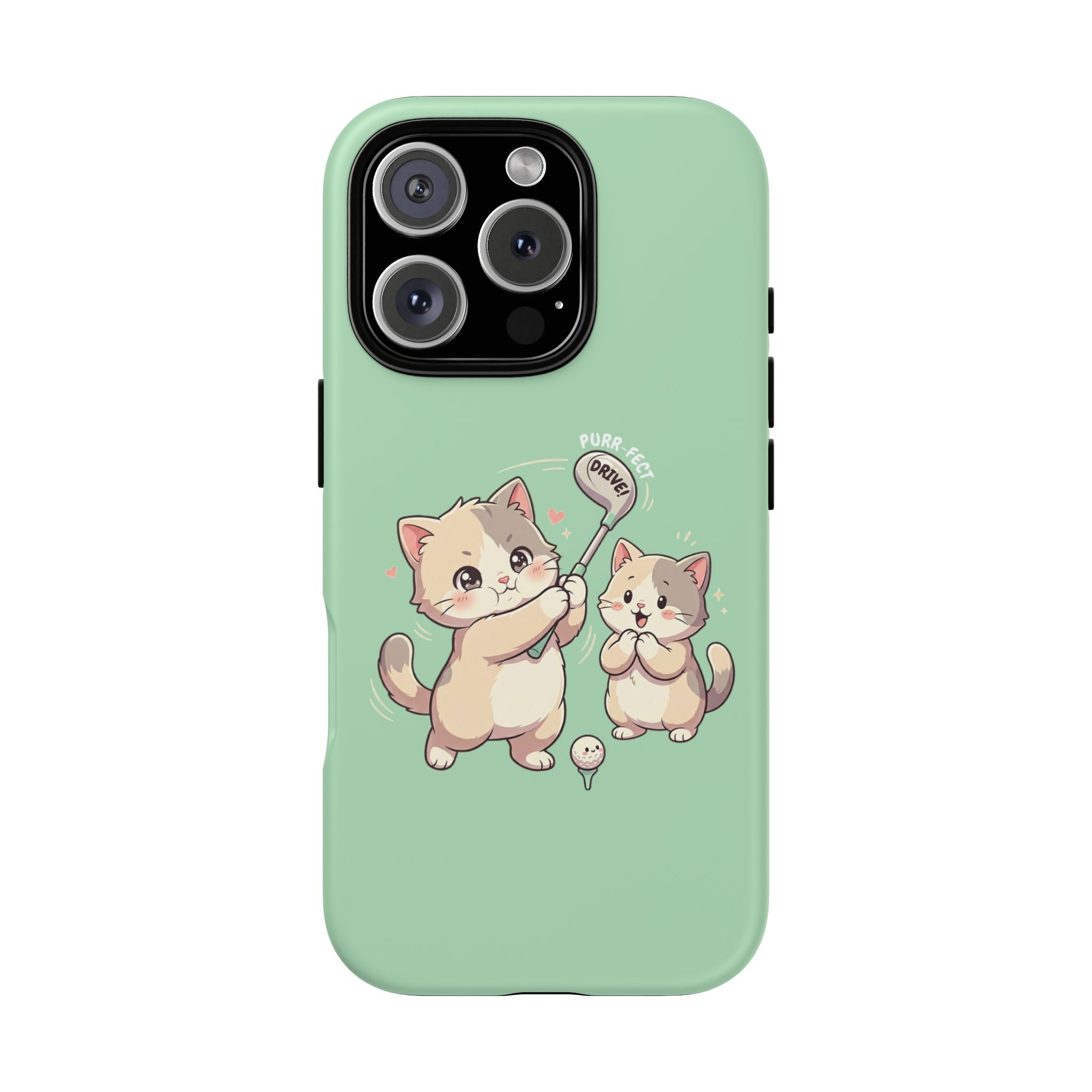 Kawaii Chubby Kittens Golf