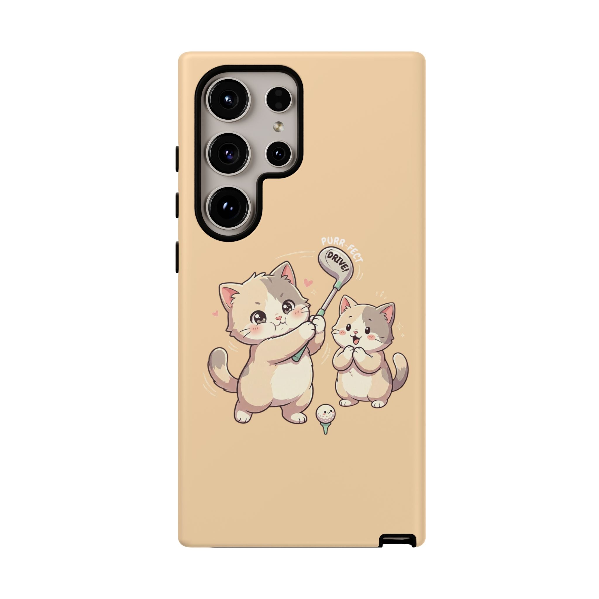 Kawaii Chubby Kittens Golf