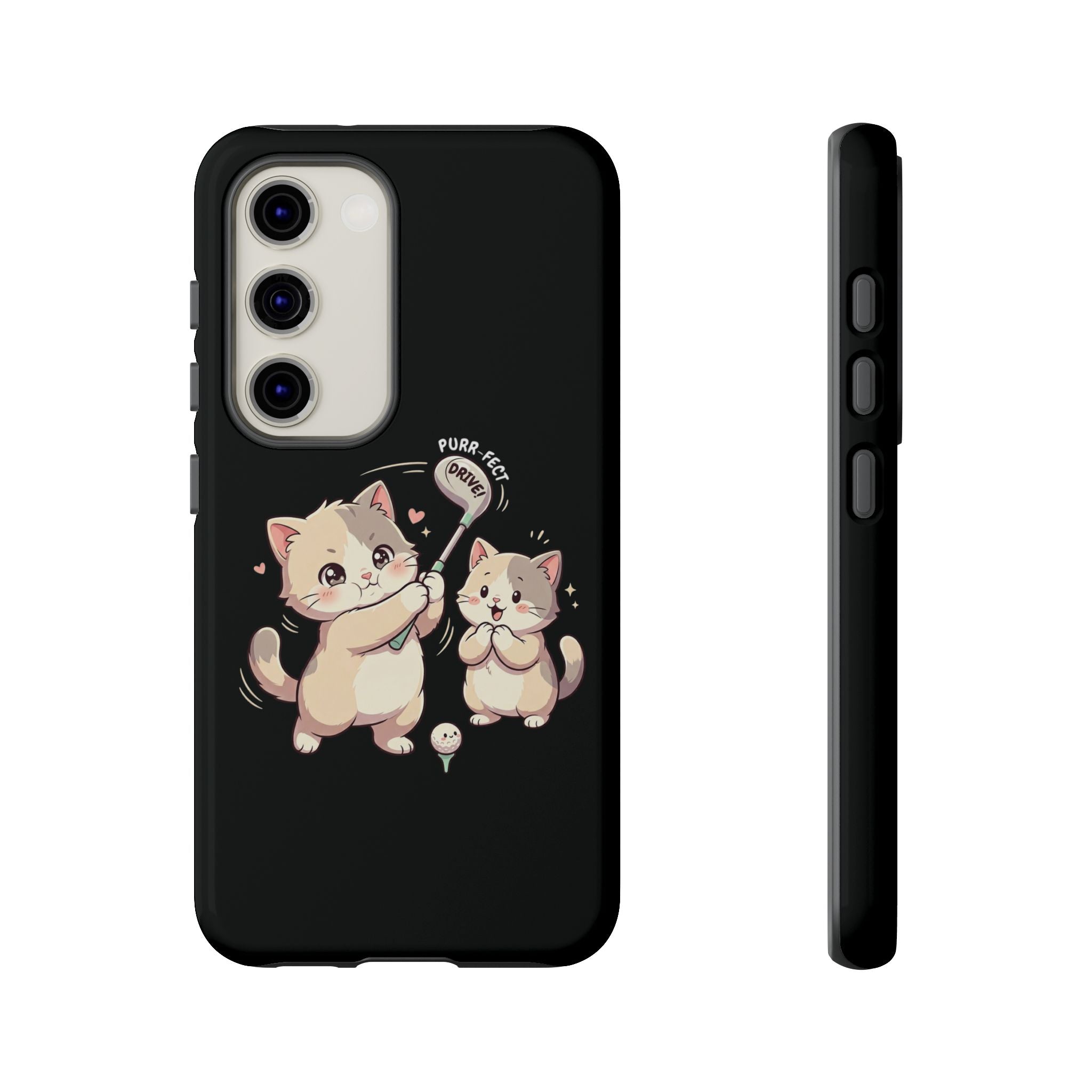 Kawaii Chubby Kittens Golf