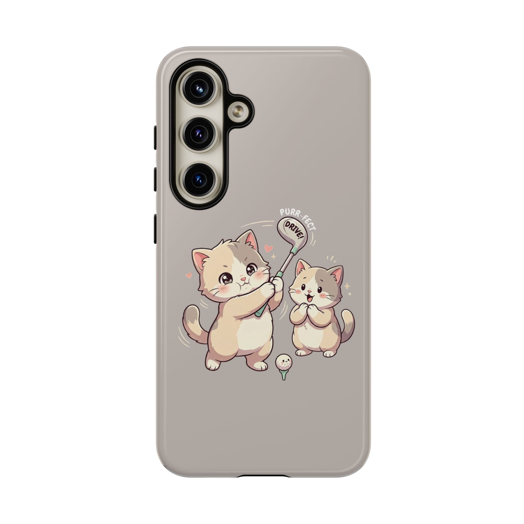Kawaii Chubby Kittens Golf