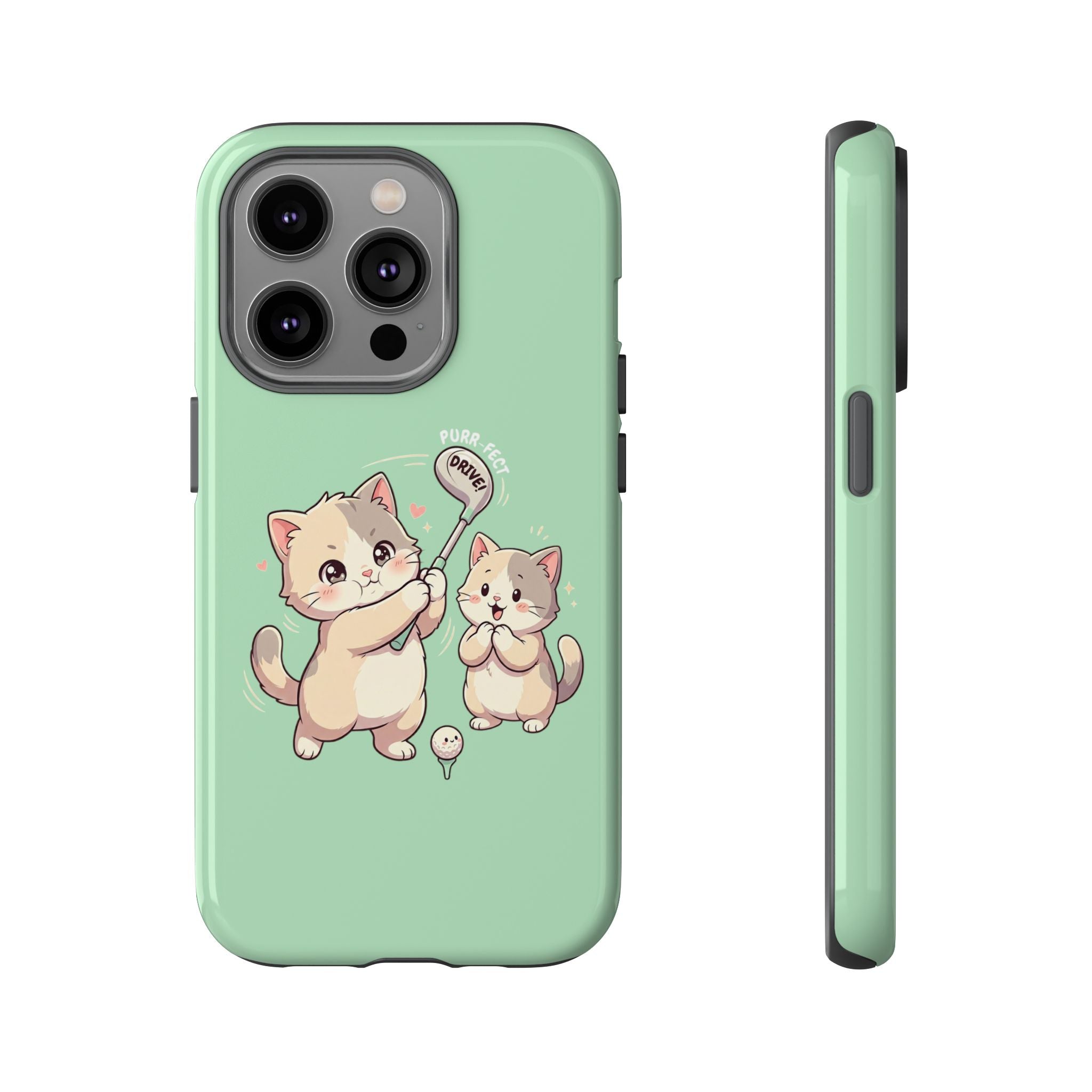 Kawaii Chubby Kittens Golf