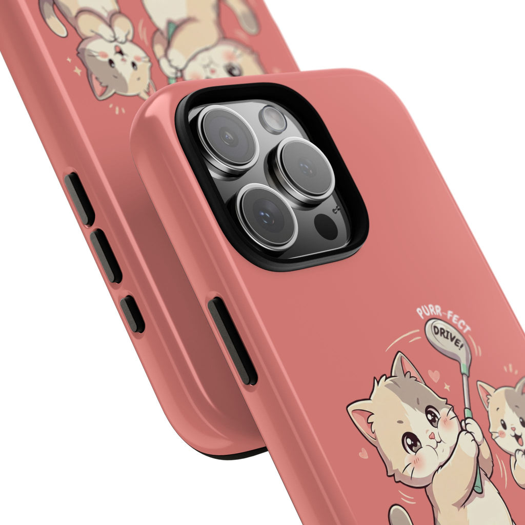 Kawaii Chubby Kittens Golf