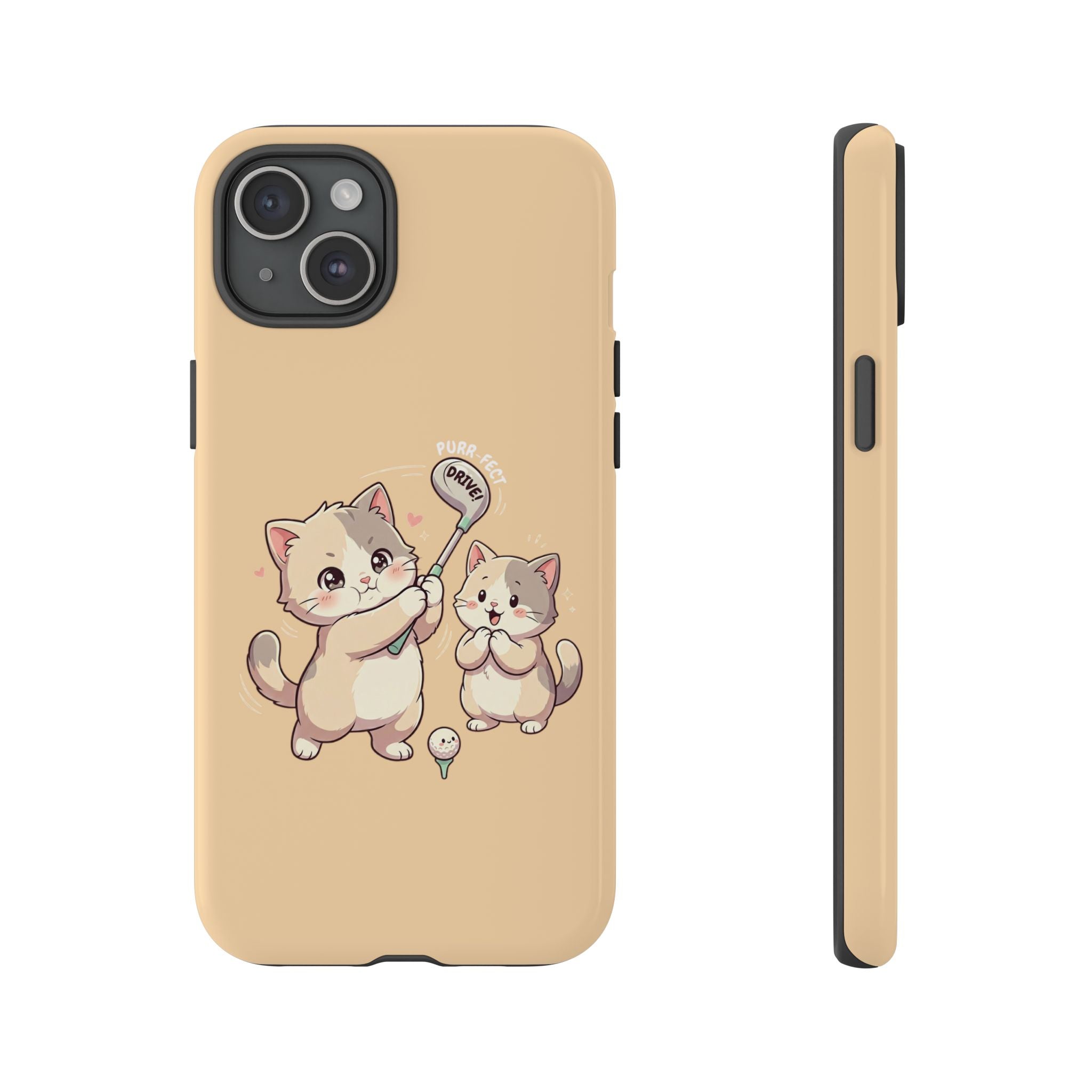 Kawaii Chubby Kittens Golf