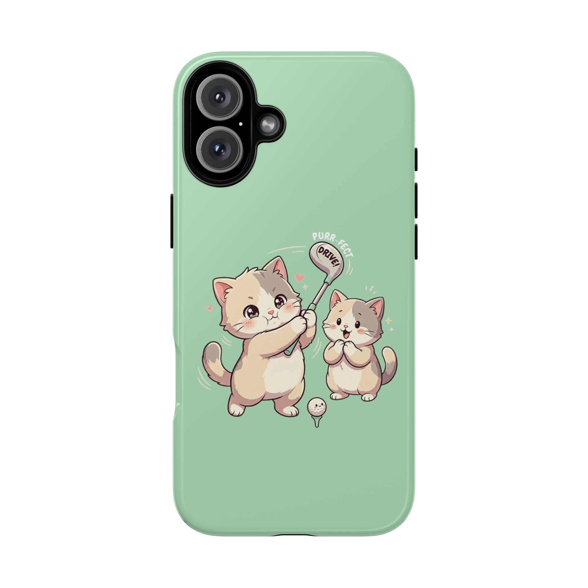 Kawaii Chubby Kittens Golf