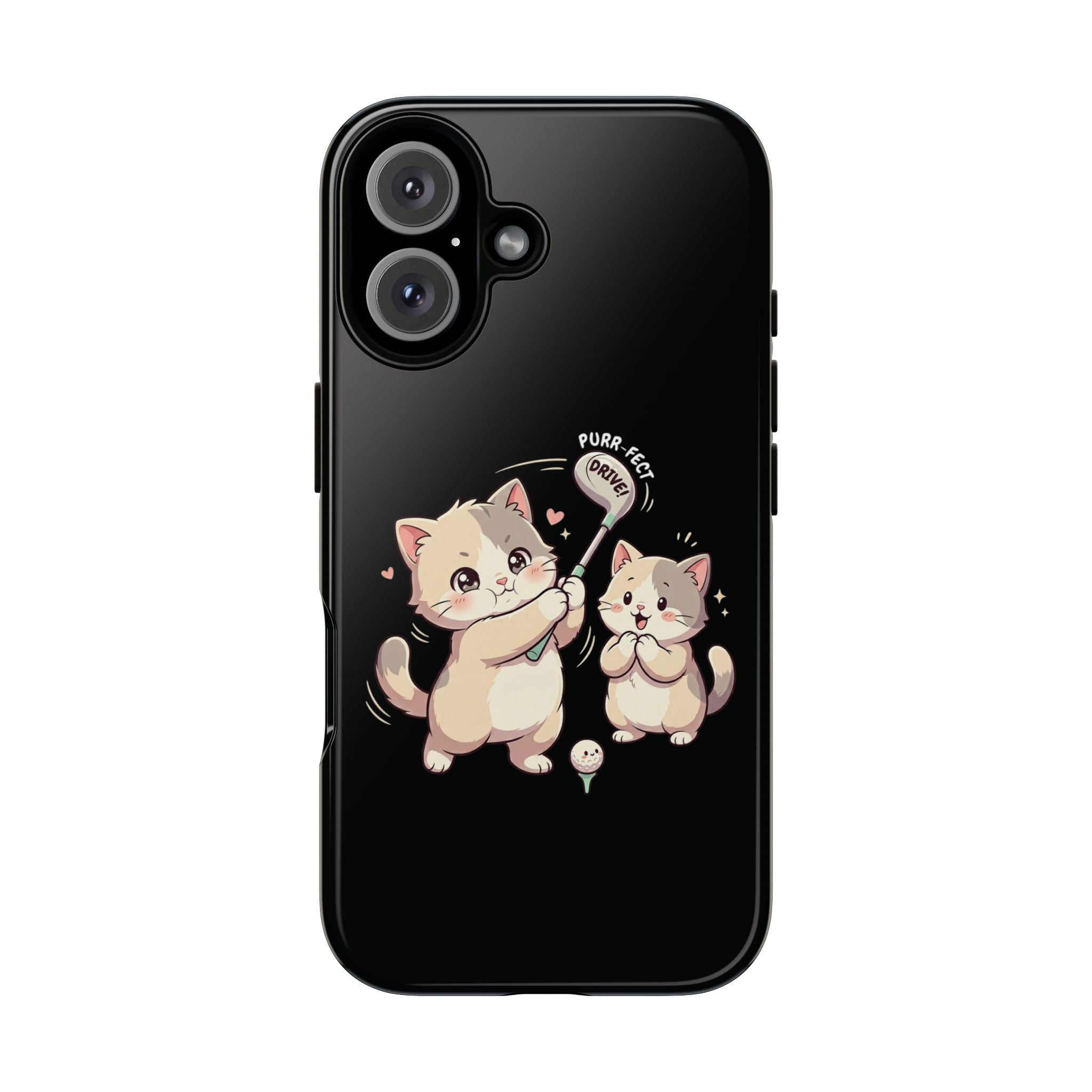 Kawaii Chubby Kittens Golf