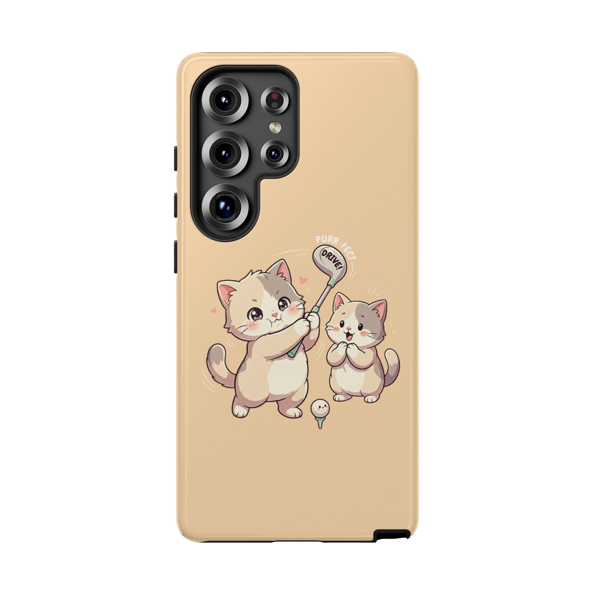 Kawaii Chubby Kittens Golf