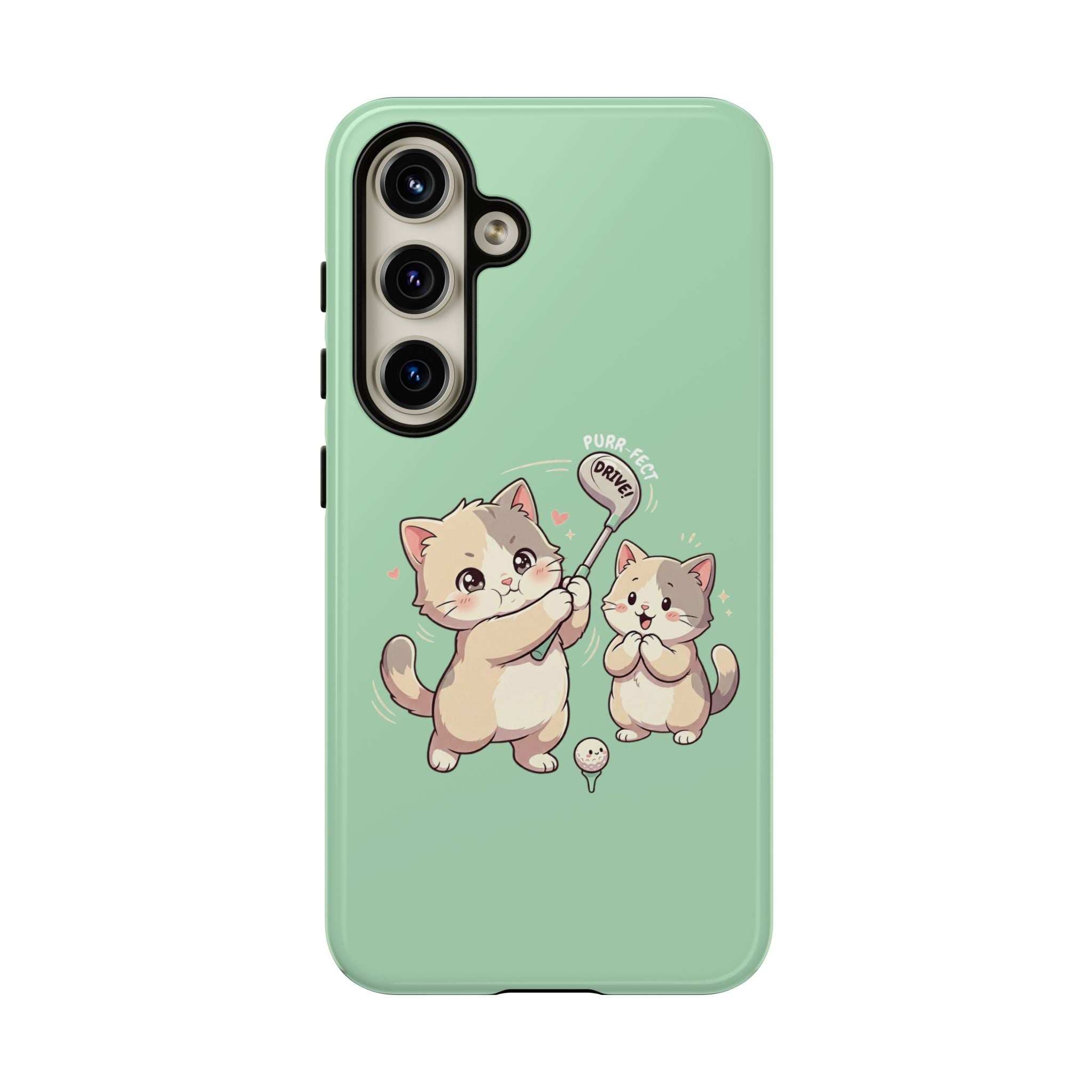 Kawaii Chubby Kittens Golf