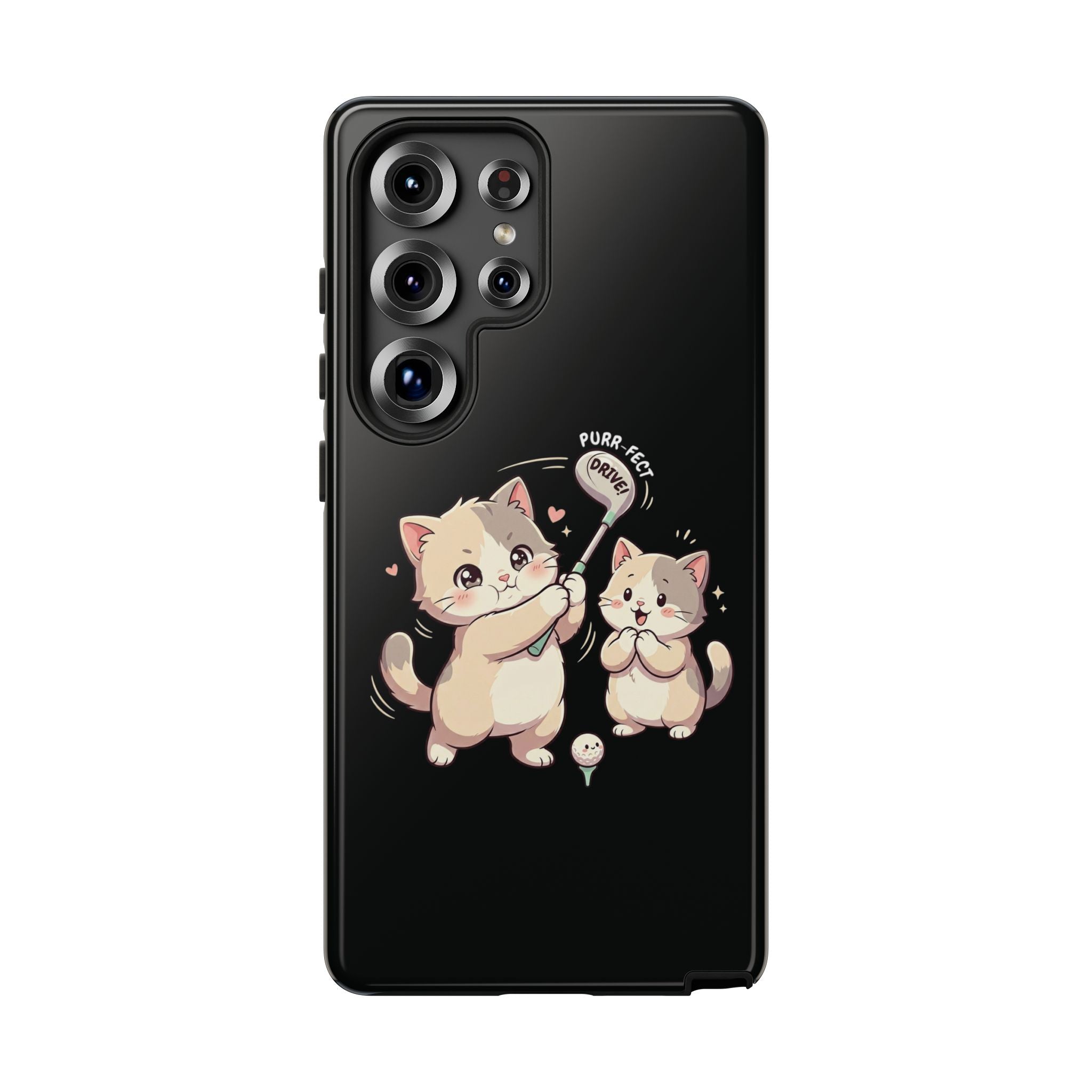 Kawaii Chubby Kittens Golf