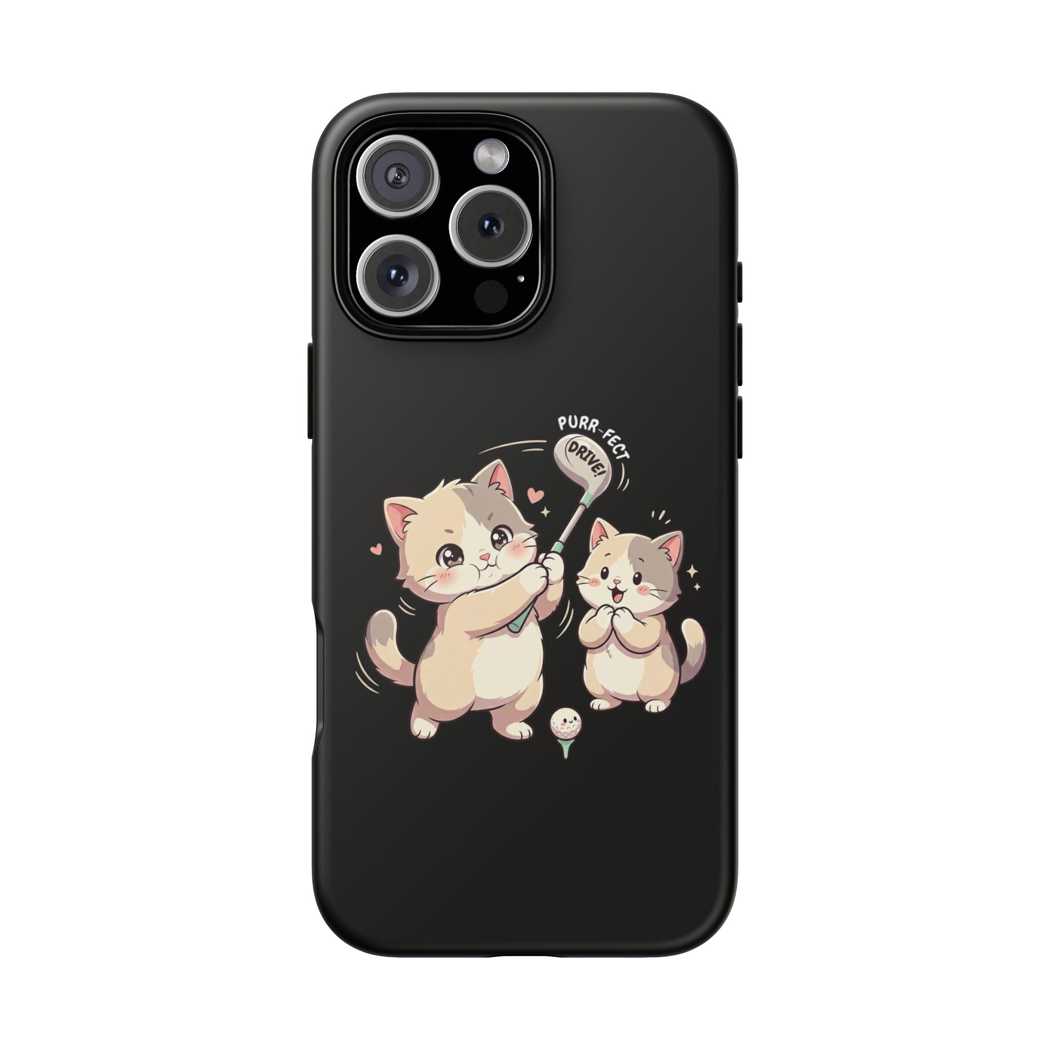 Kawaii Chubby Kittens Golf