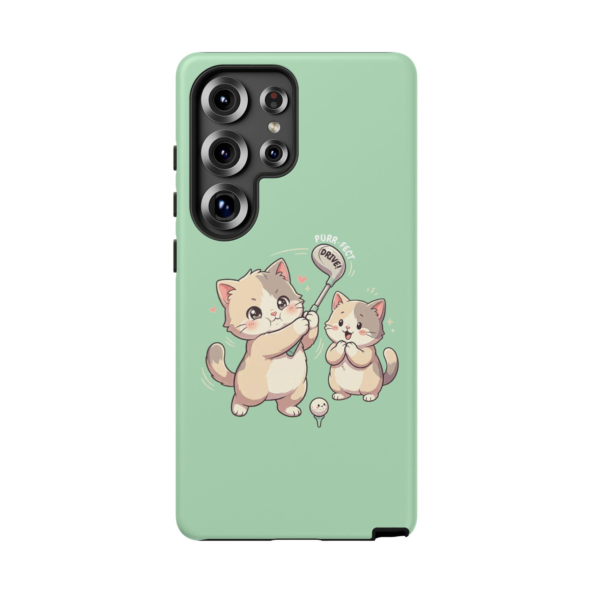 Kawaii Chubby Kittens Golf