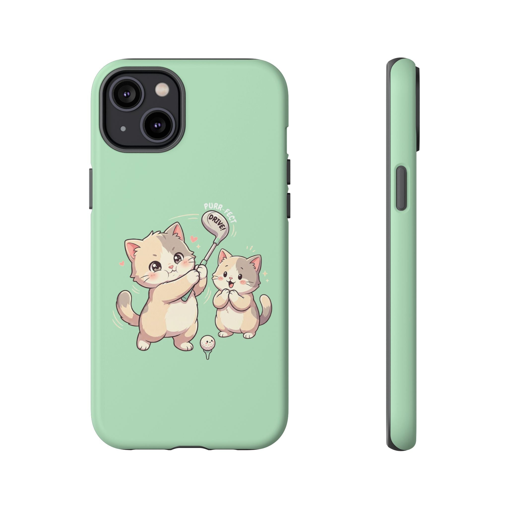 Kawaii Chubby Kittens Golf