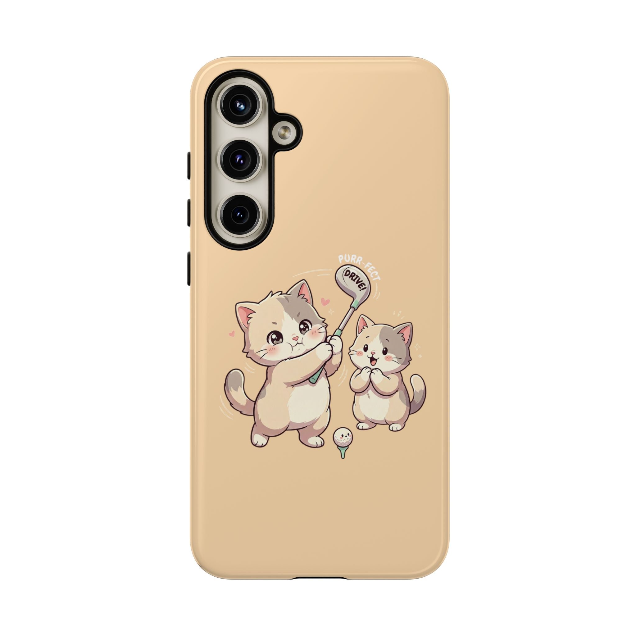 Kawaii Chubby Kittens Golf