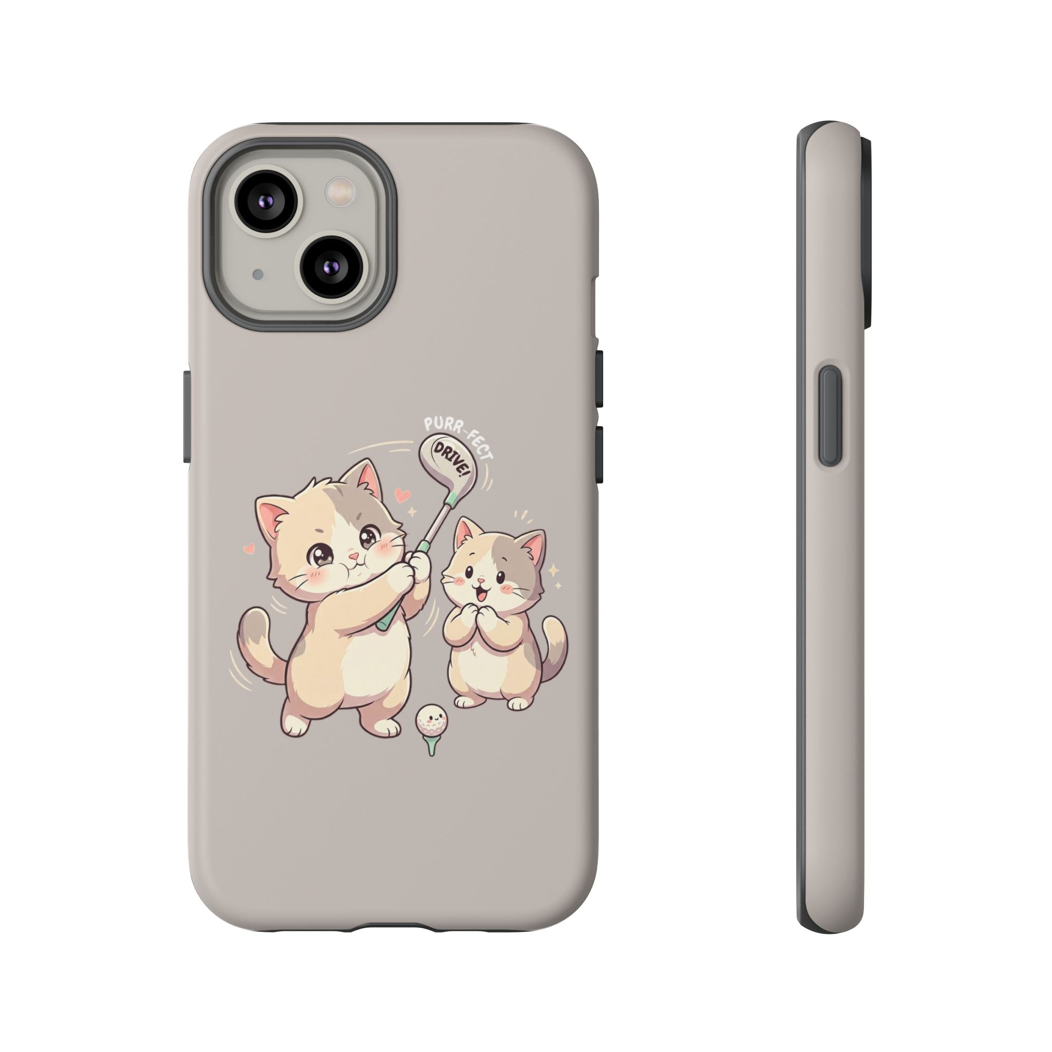 Kawaii Chubby Kittens Golf