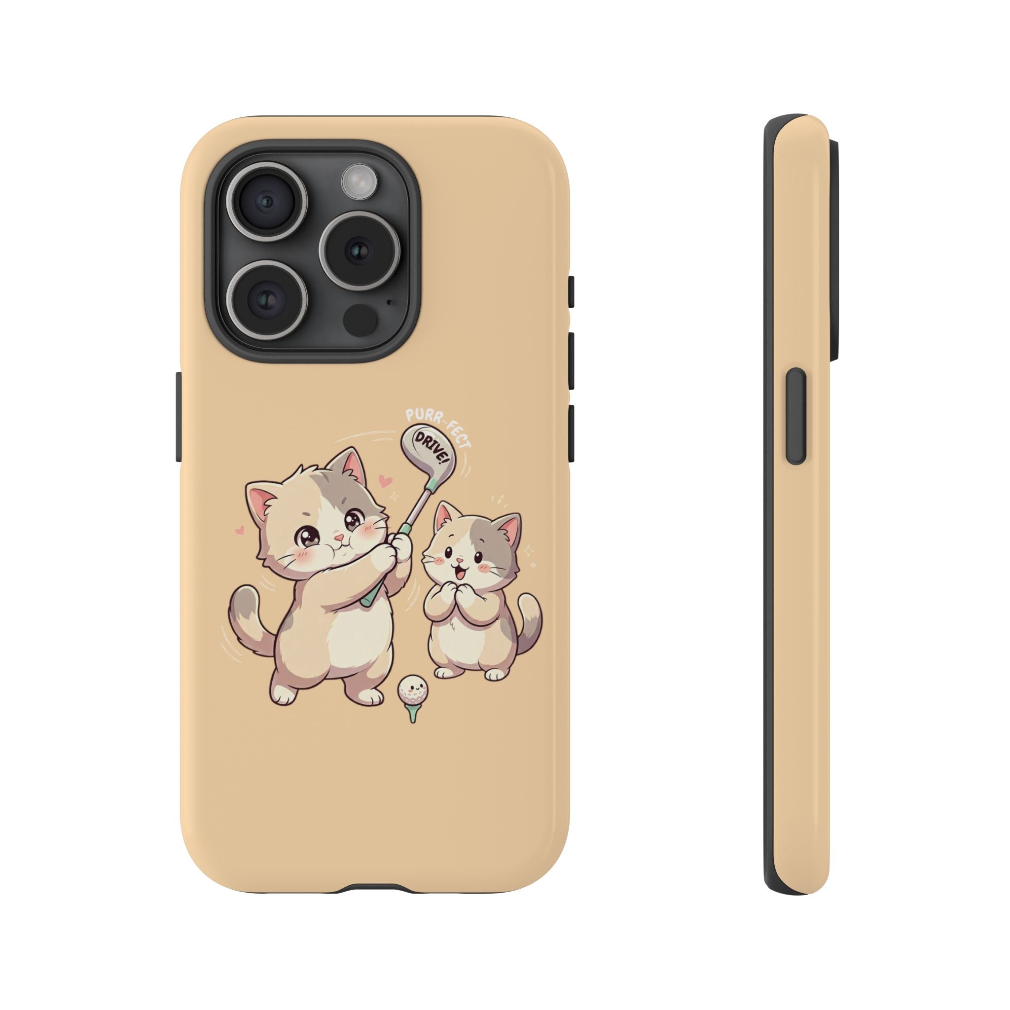 Kawaii Chubby Kittens Golf