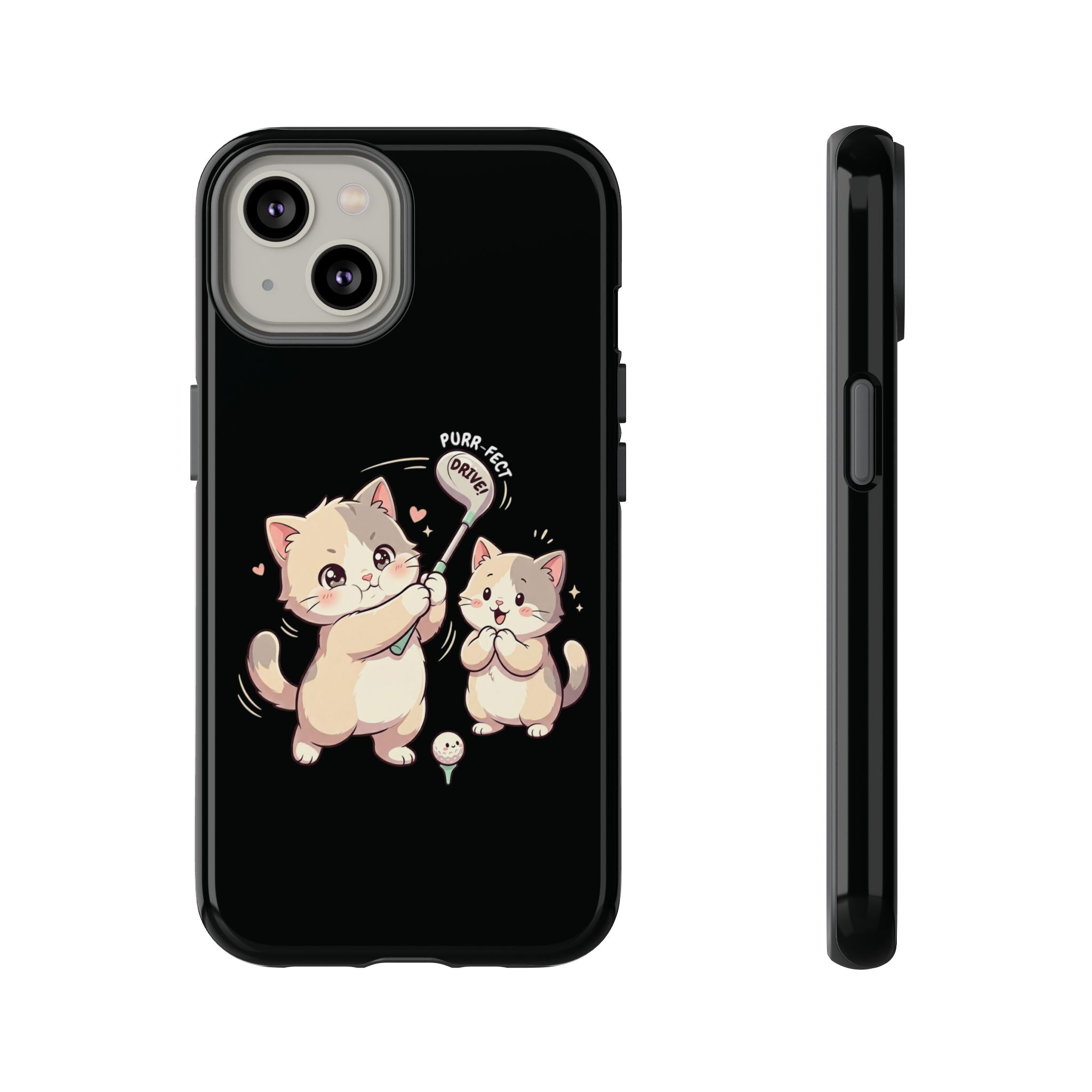 Kawaii Chubby Kittens Golf