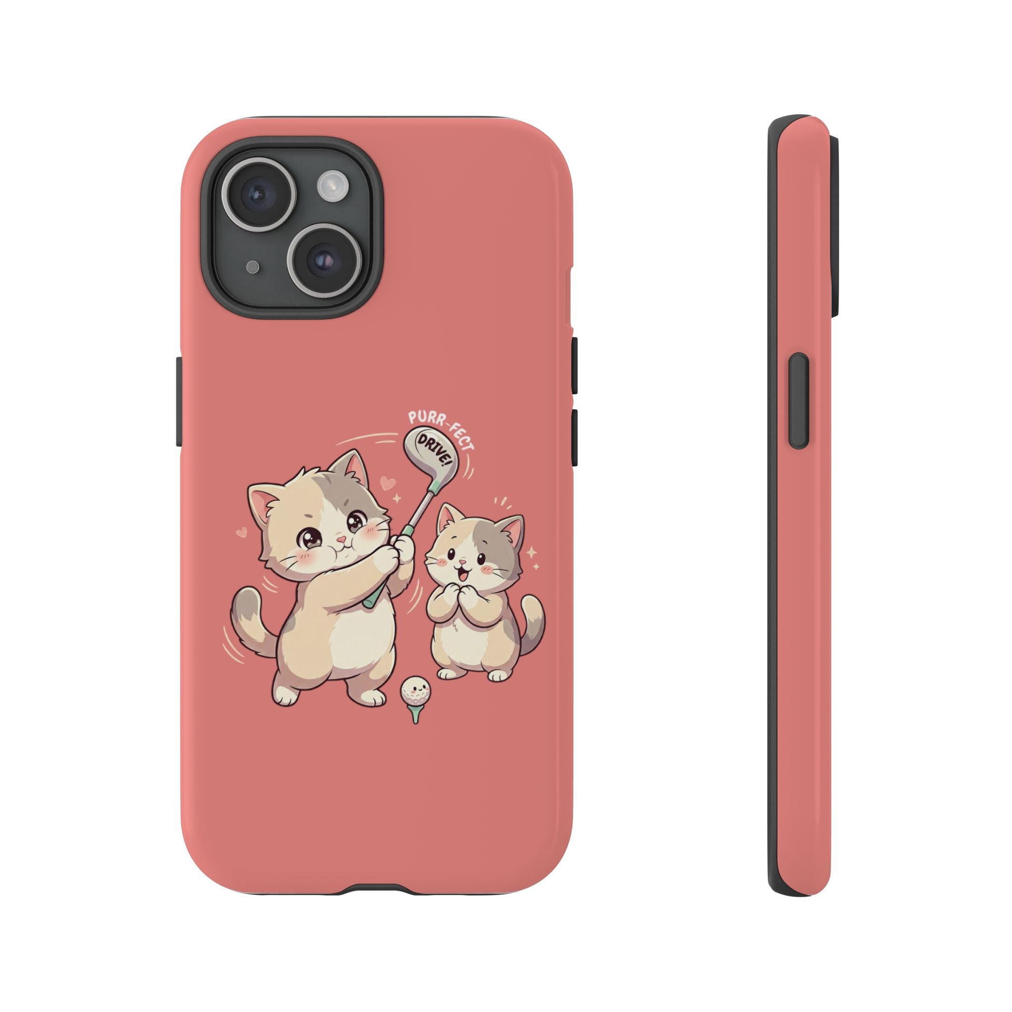 Kawaii Chubby Kittens Golf