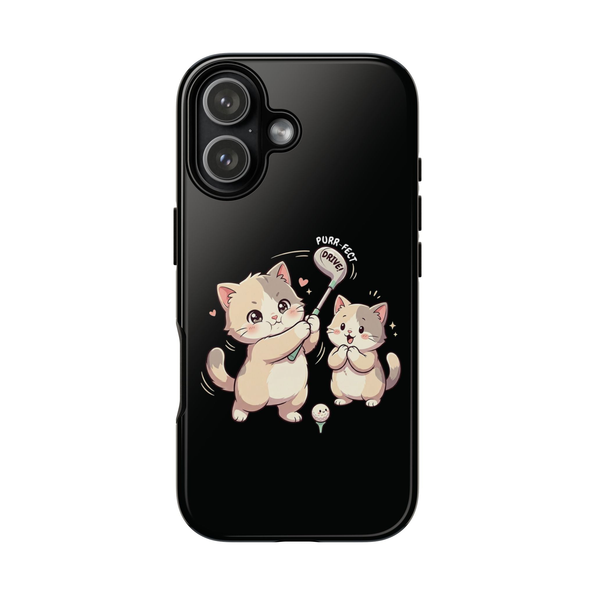 Kawaii Chubby Kittens Golf