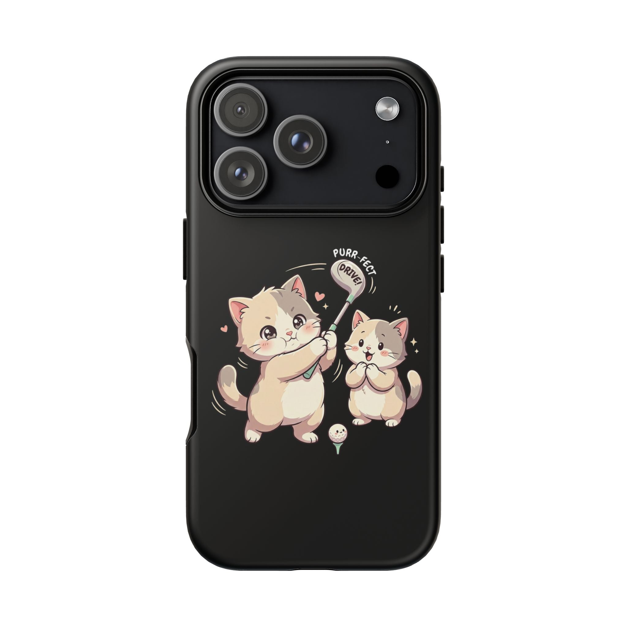 Kawaii Chubby Kittens Golf