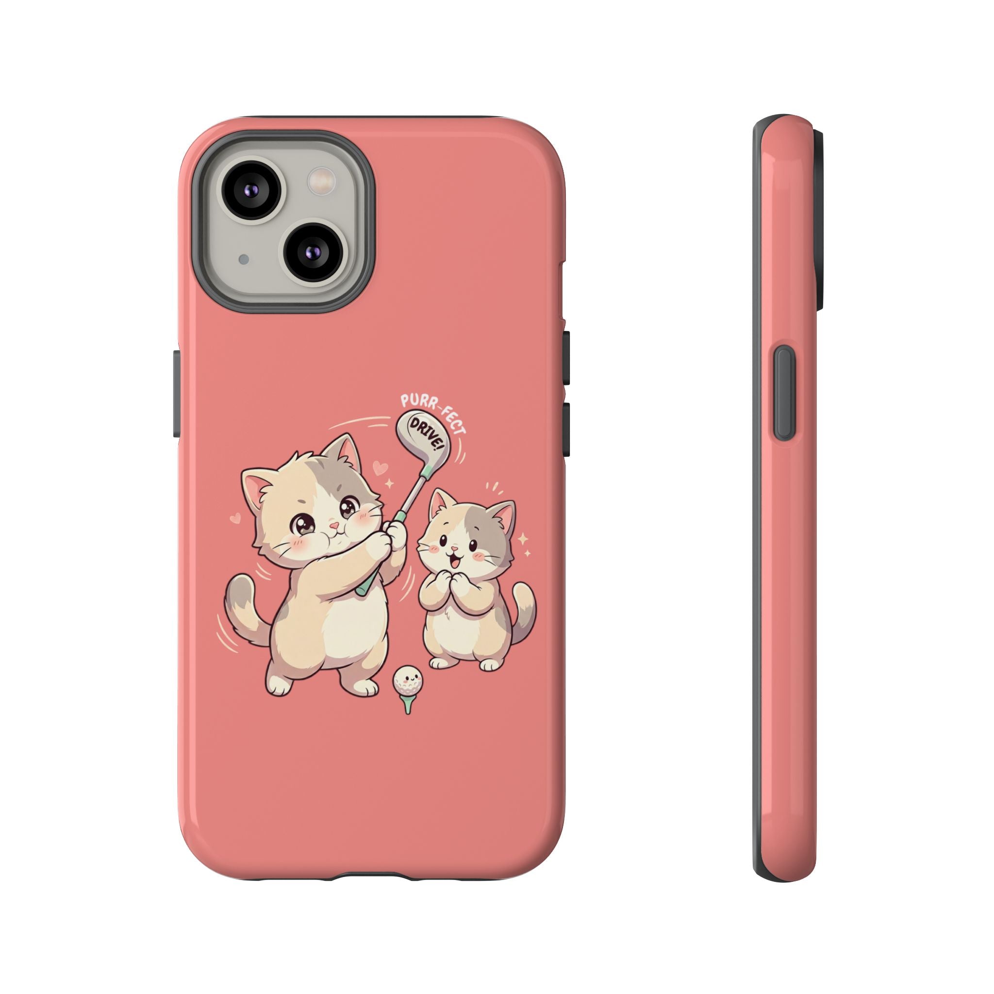 Kawaii Chubby Kittens Golf