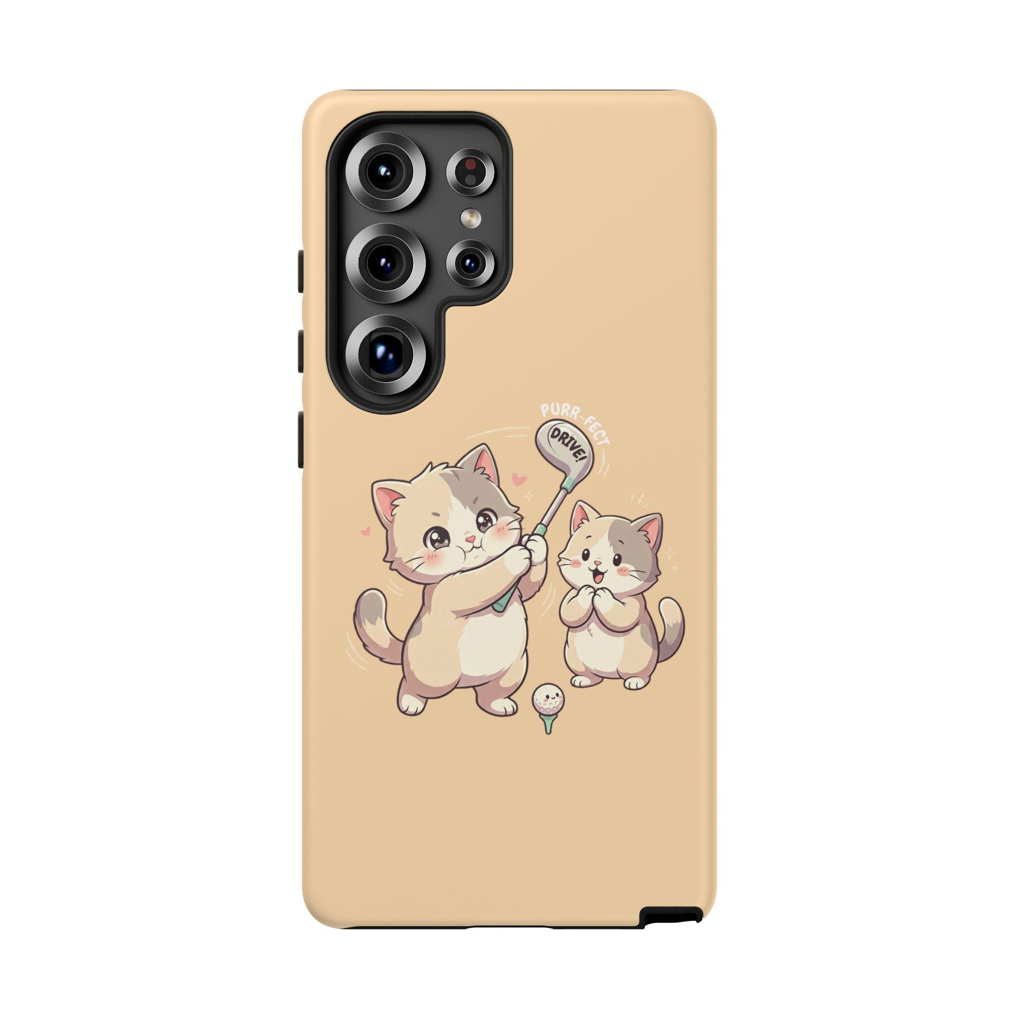 Kawaii Chubby Kittens Golf
