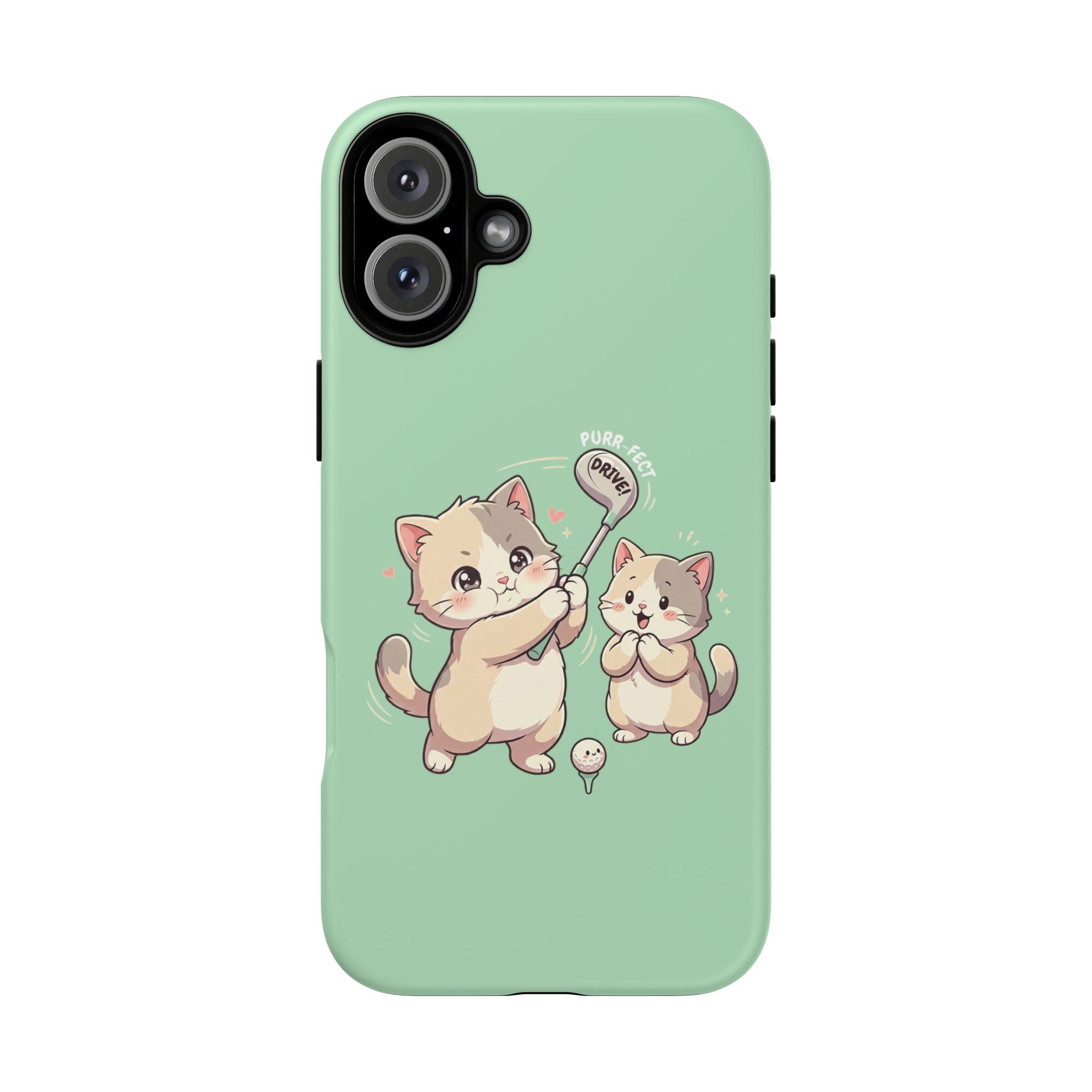Kawaii Chubby Kittens Golf