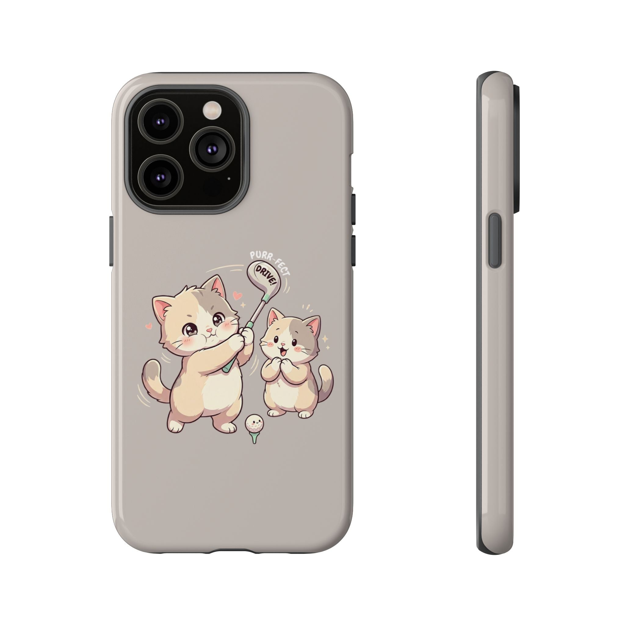 Kawaii Chubby Kittens Golf