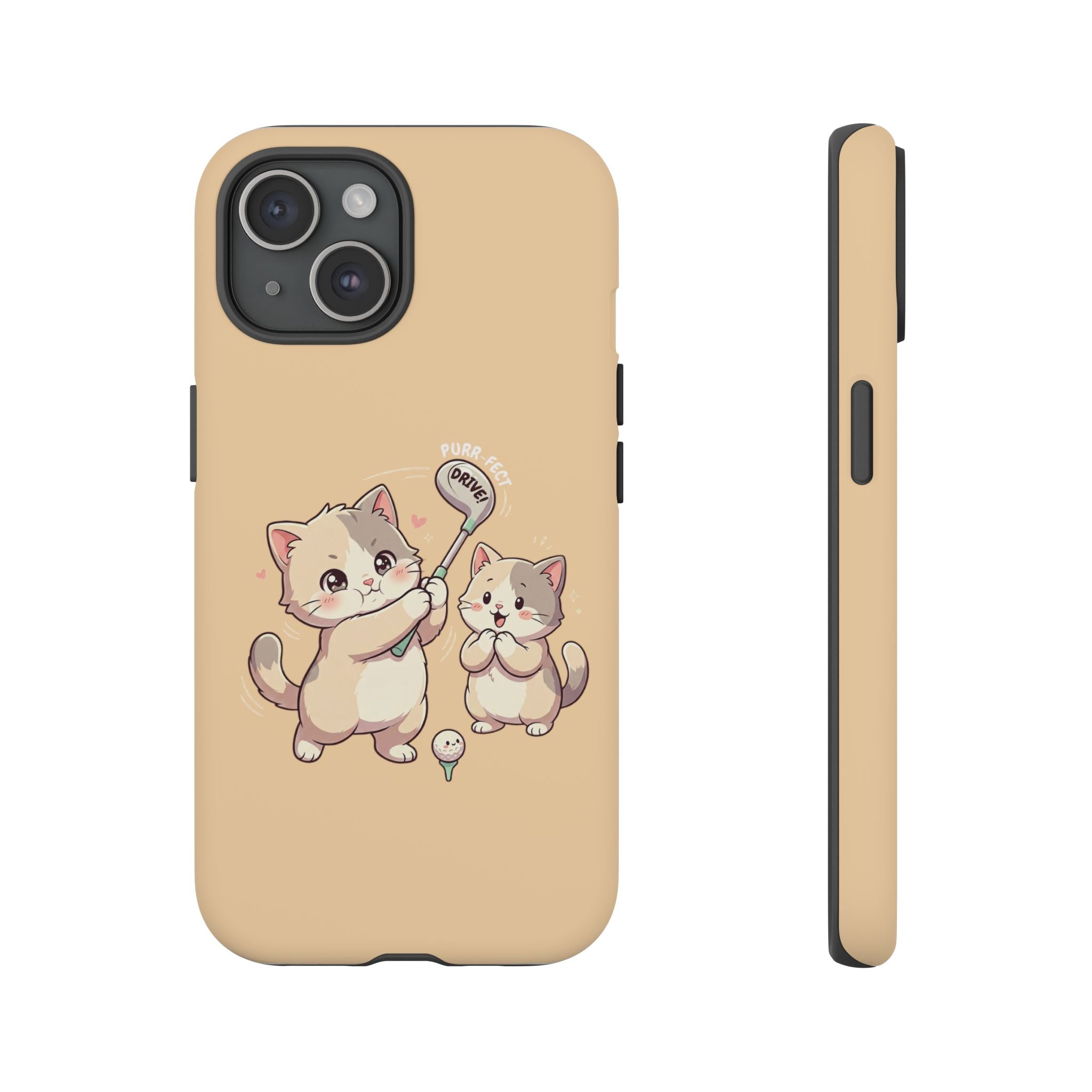 Kawaii Chubby Kittens Golf