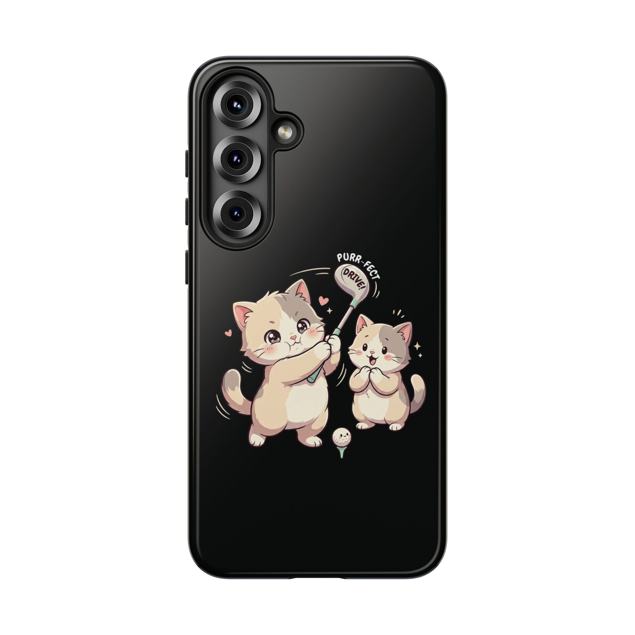 Kawaii Chubby Kittens Golf