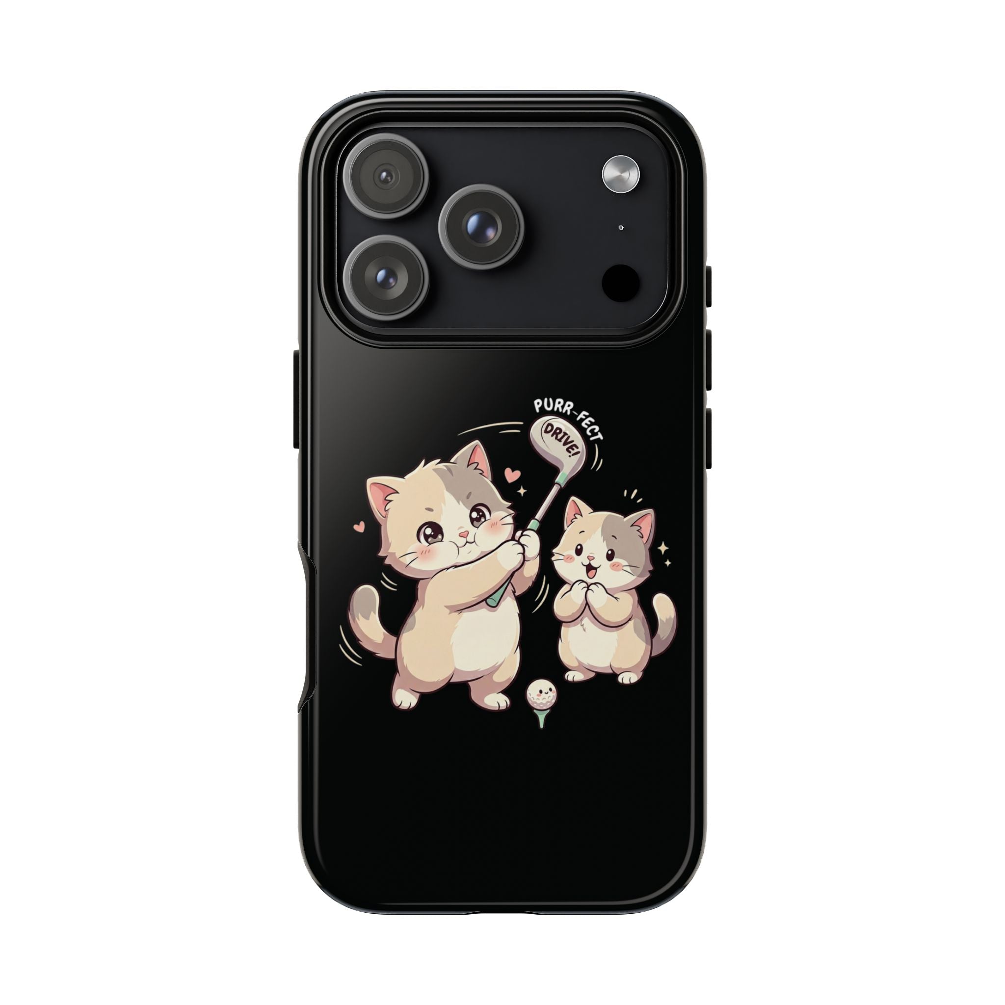 Kawaii Chubby Kittens Golf