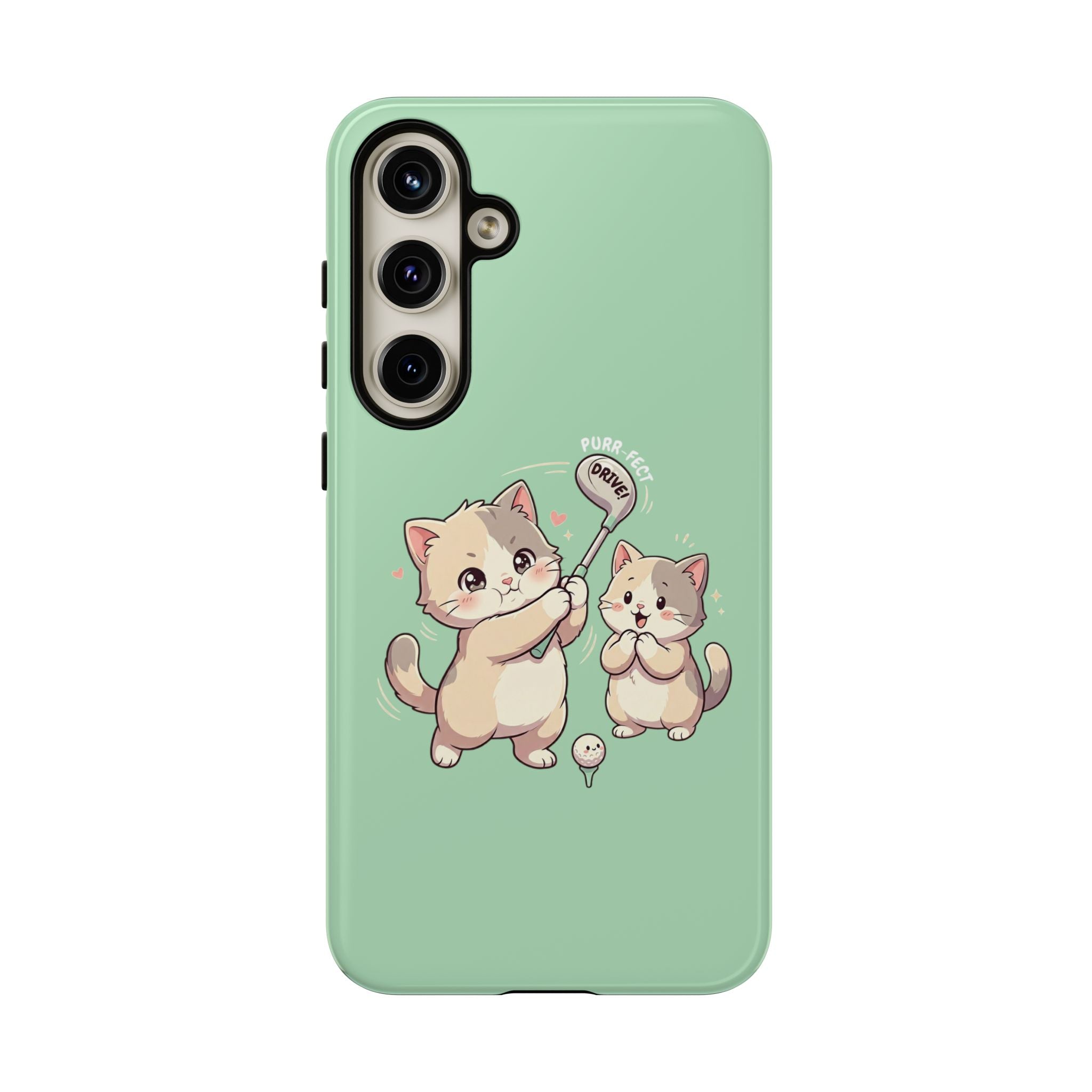 Kawaii Chubby Kittens Golf
