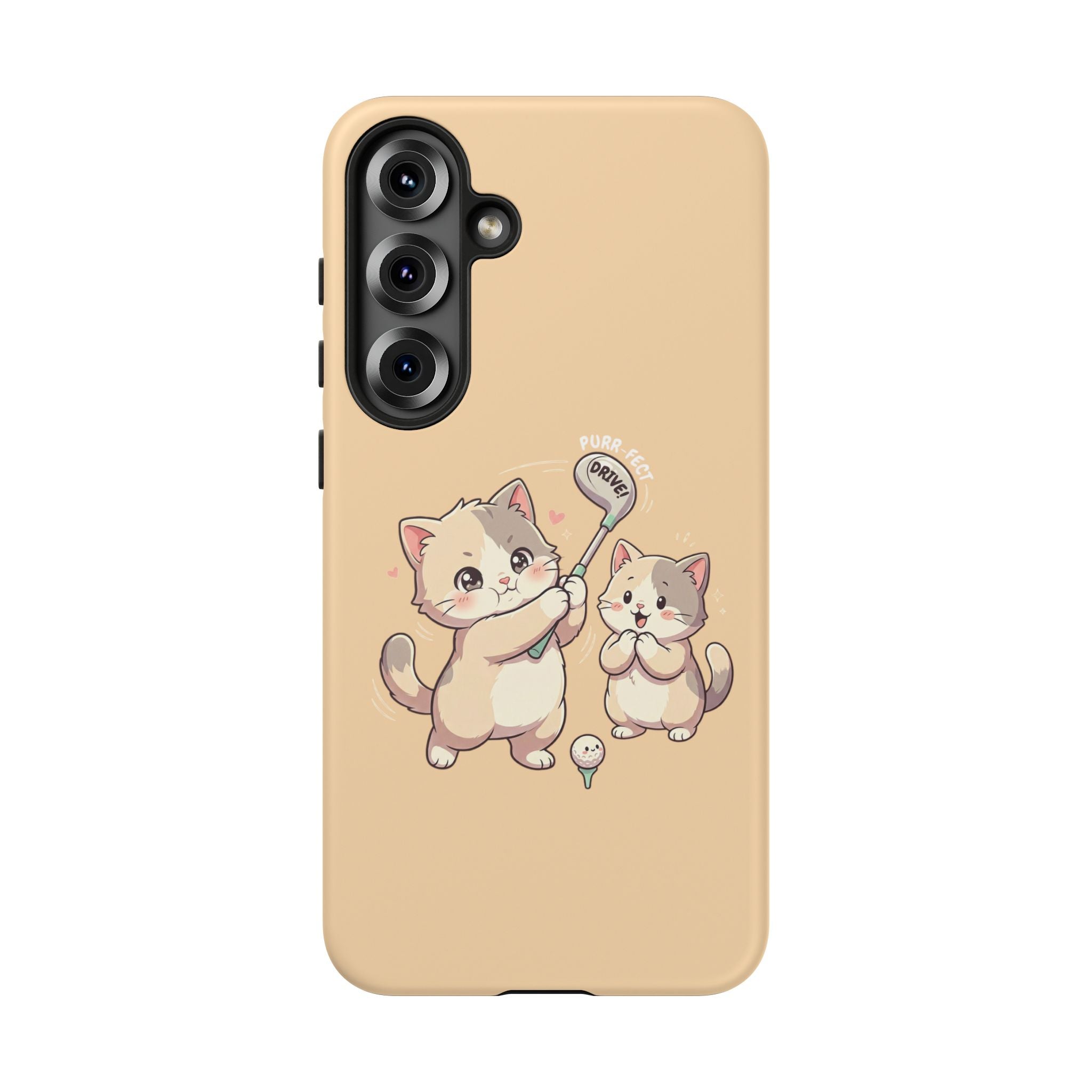 Kawaii Chubby Kittens Golf