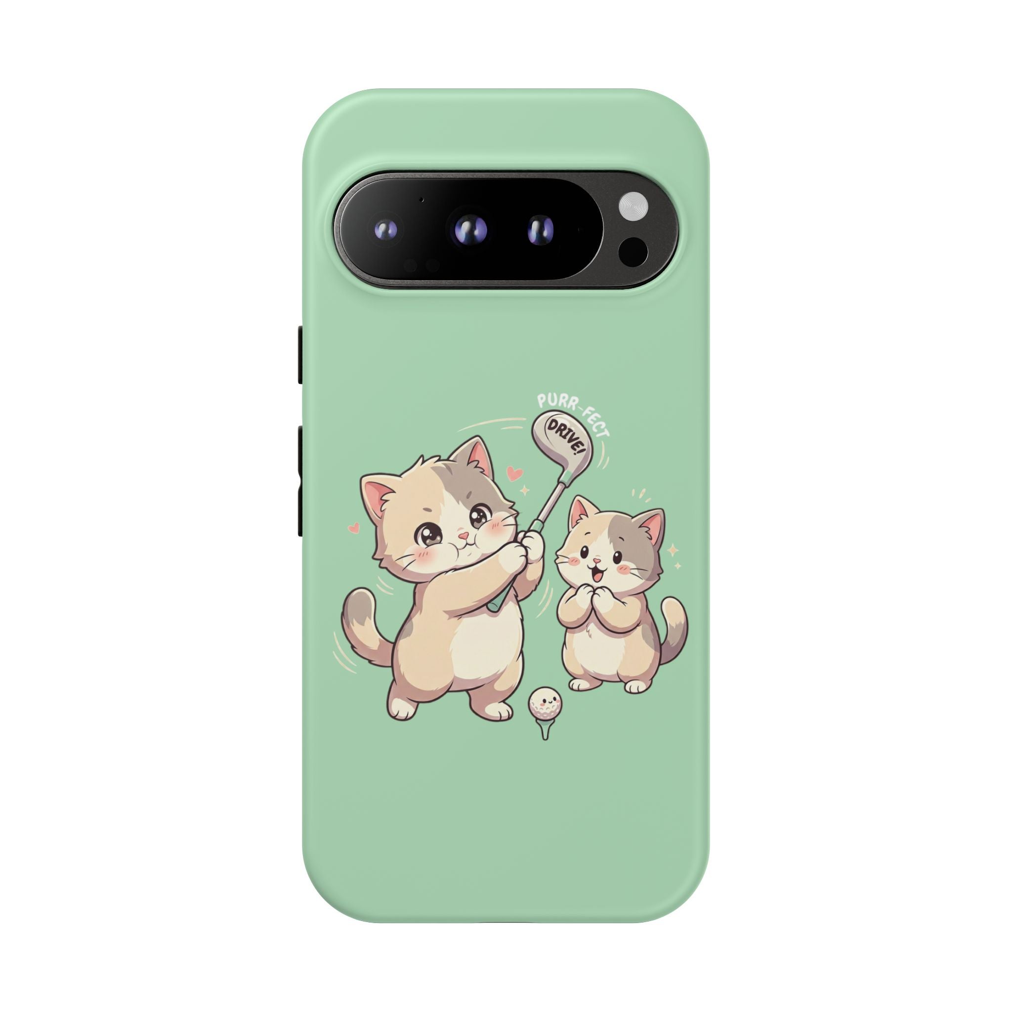 Kawaii Chubby Kittens Golf