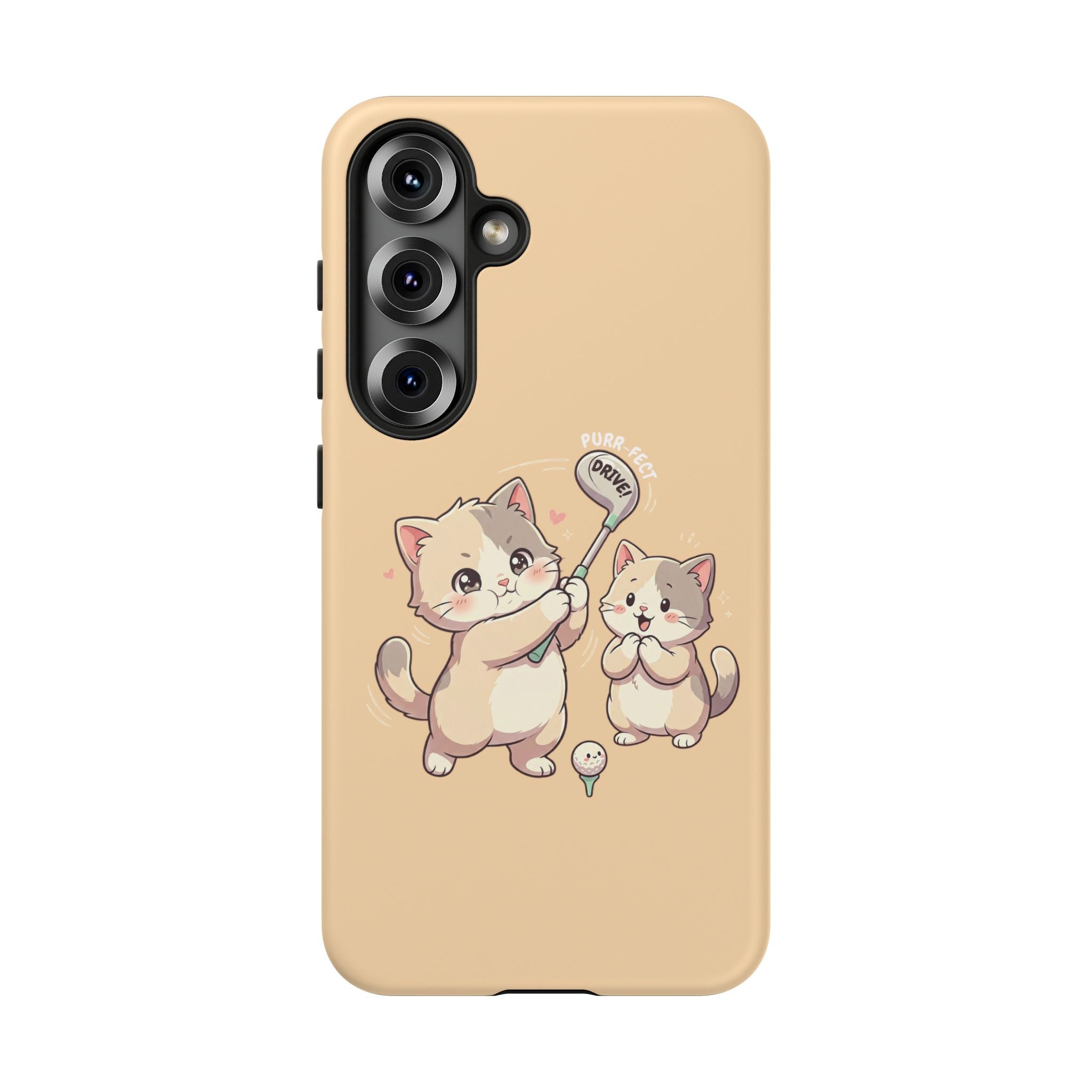 Kawaii Chubby Kittens Golf