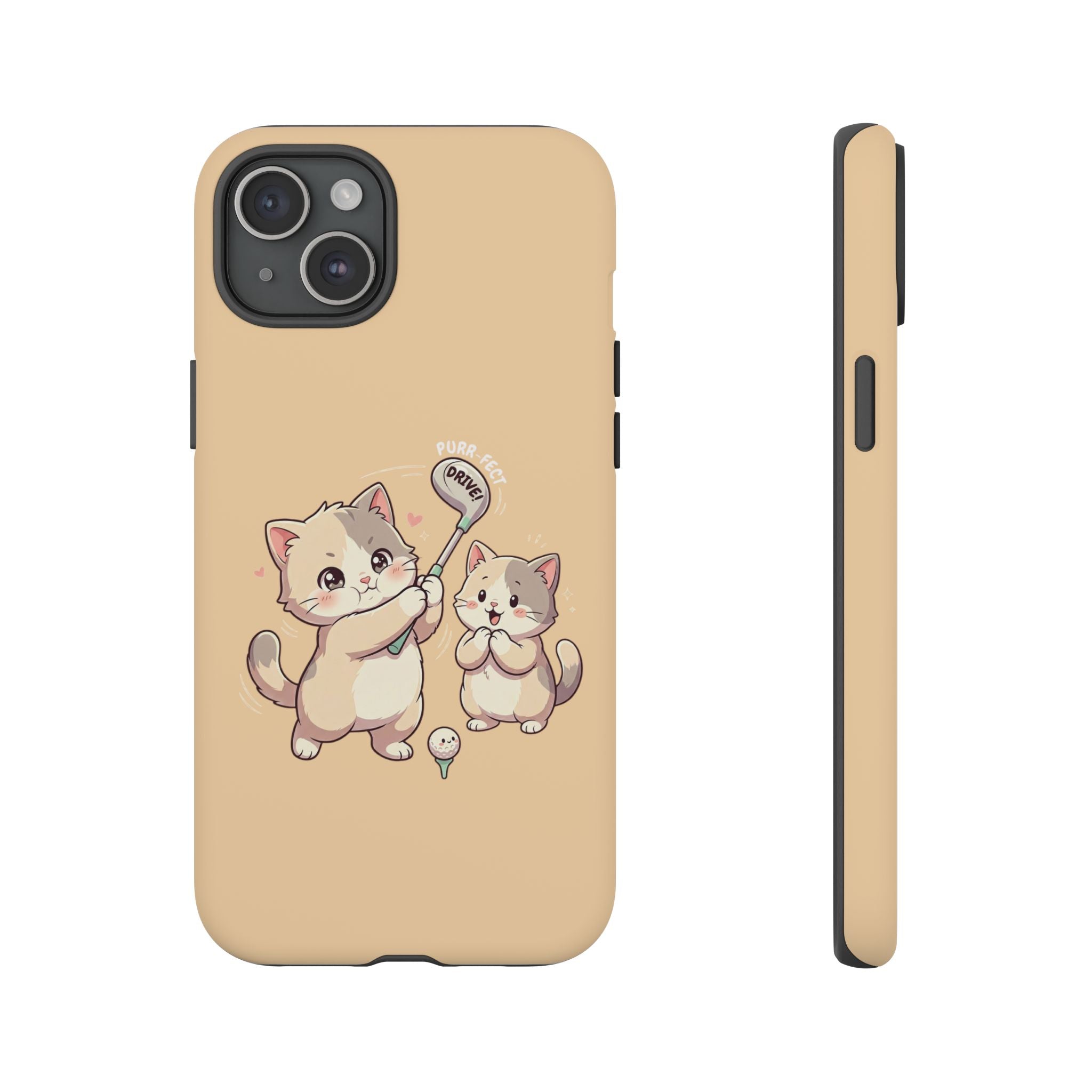 Kawaii Chubby Kittens Golf