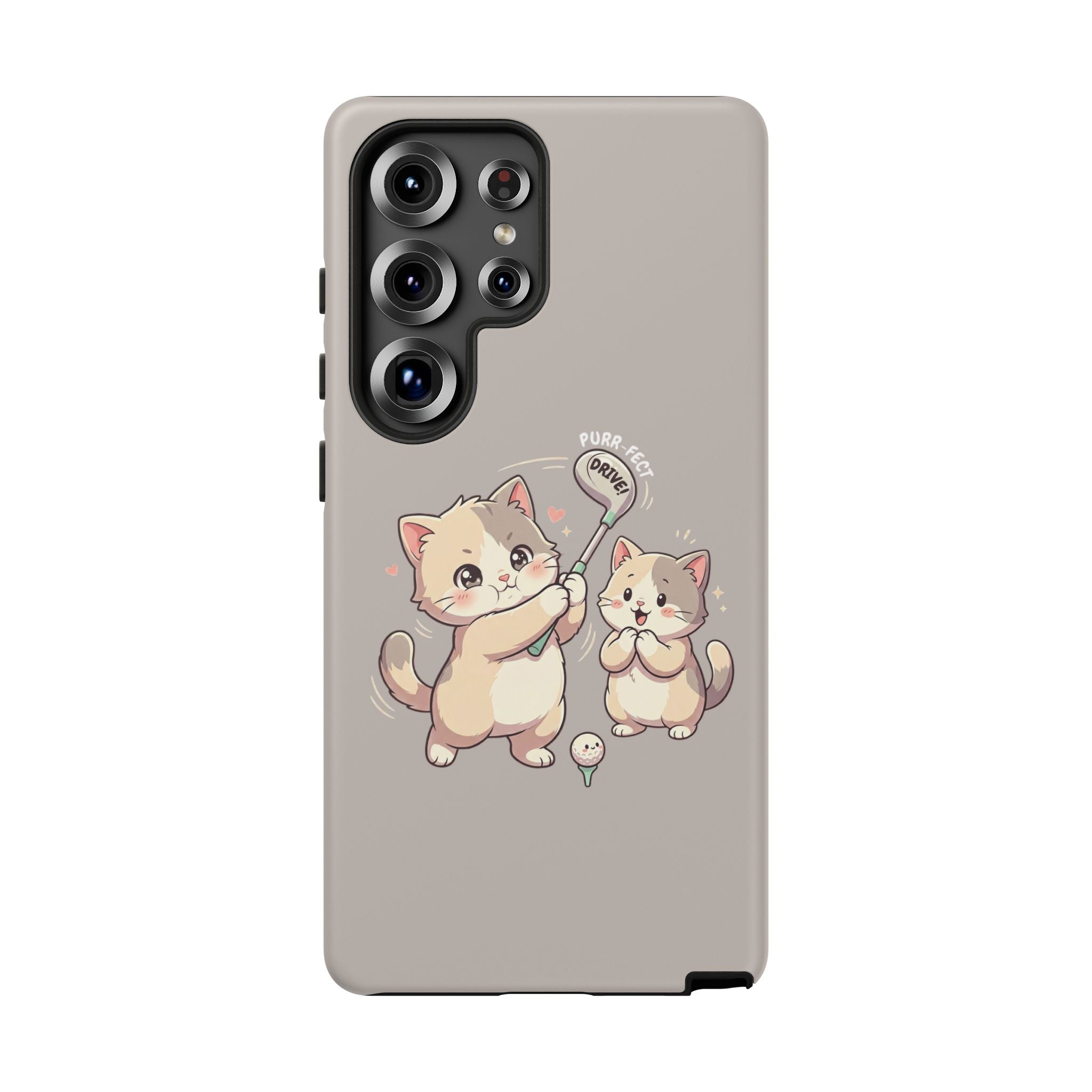 Kawaii Chubby Kittens Golf