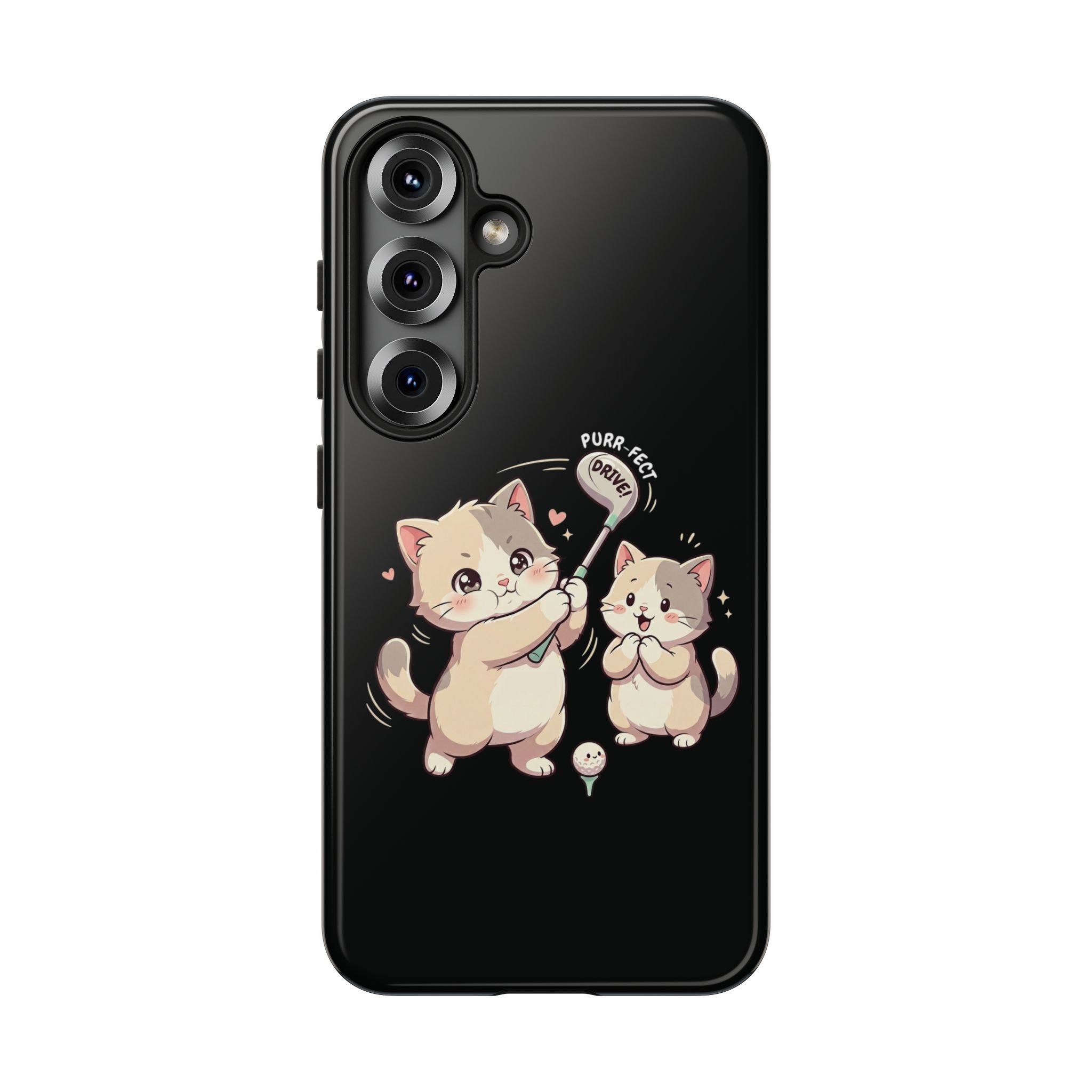Kawaii Chubby Kittens Golf