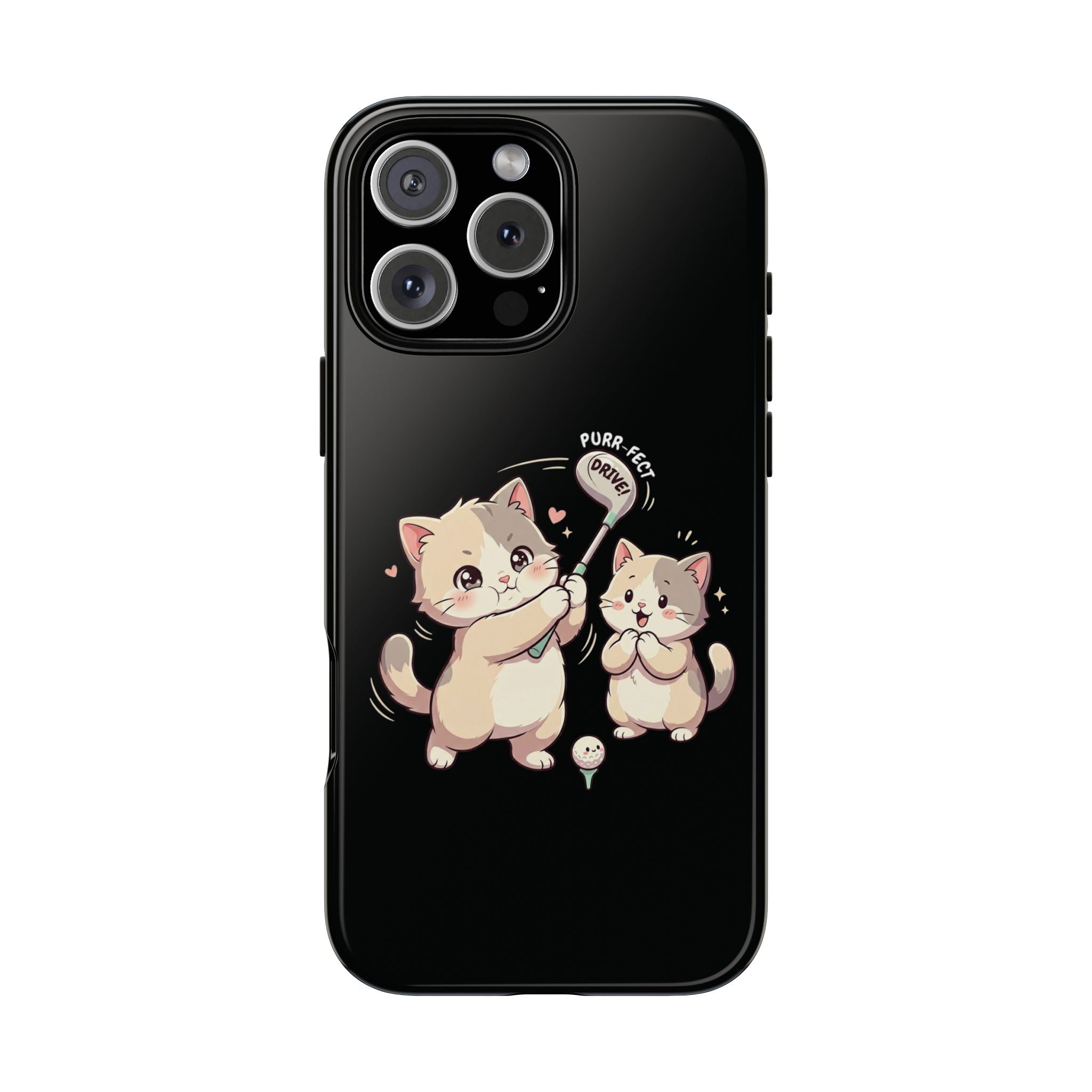 Kawaii Chubby Kittens Golf