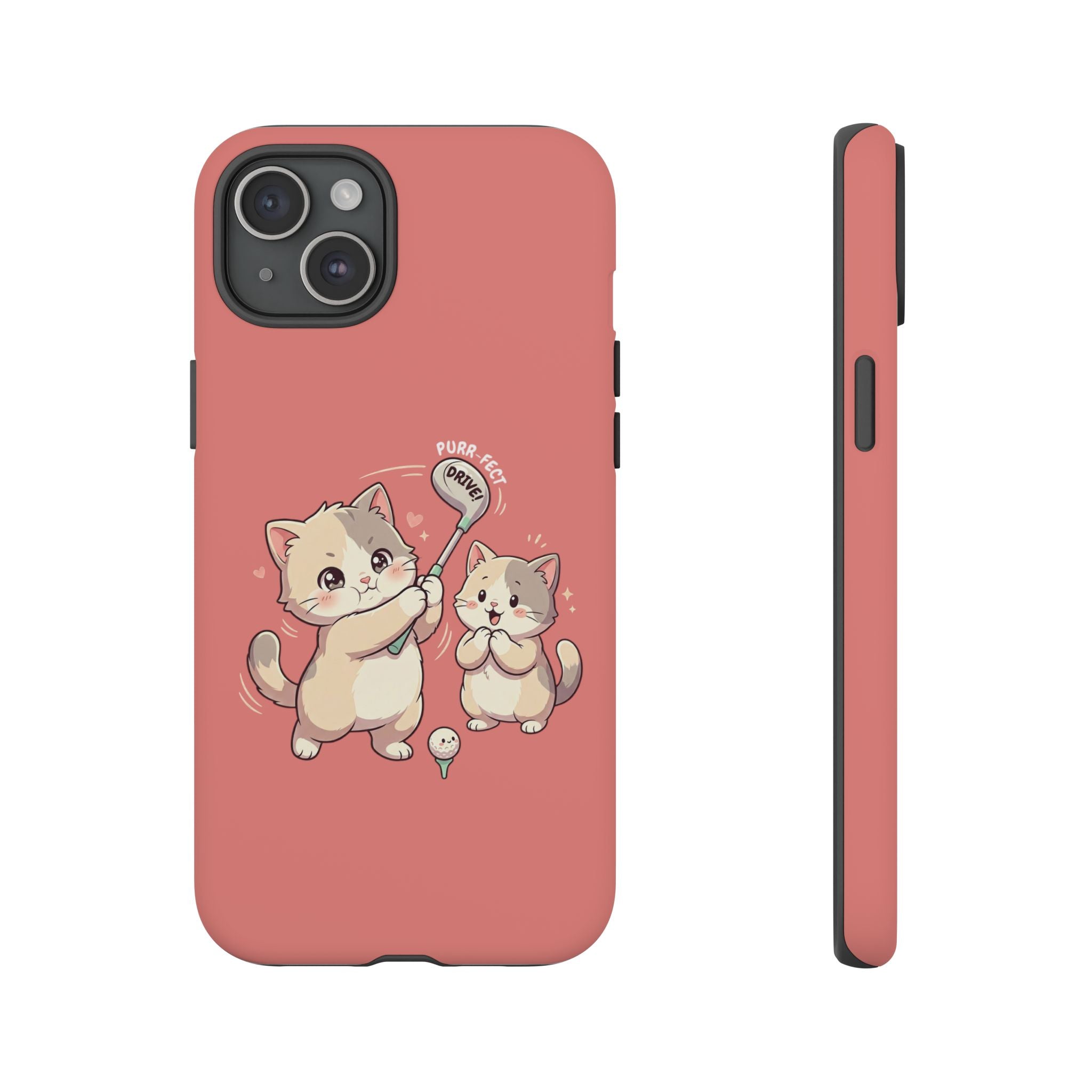 Kawaii Chubby Kittens Golf