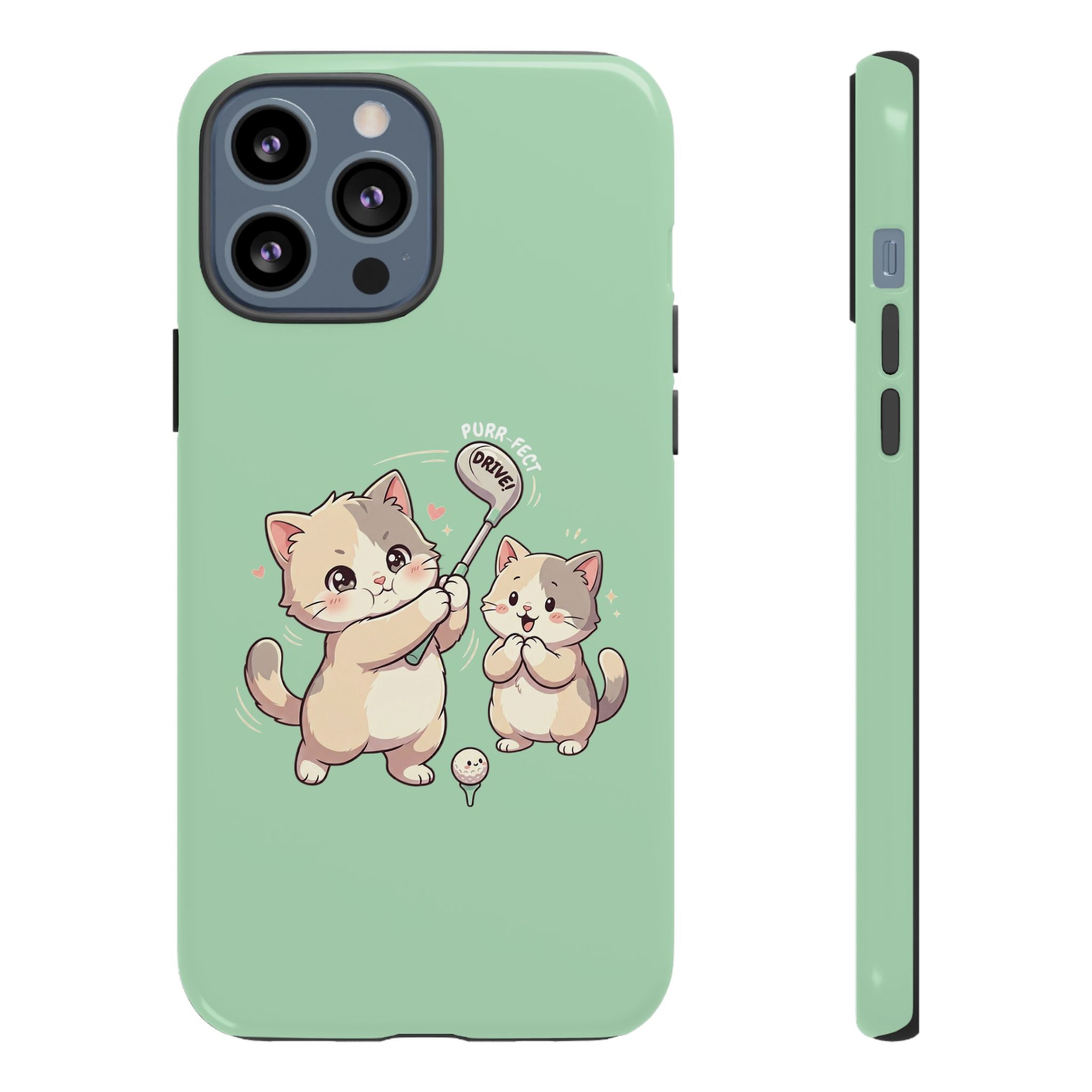 Kawaii Chubby Kittens Golf
