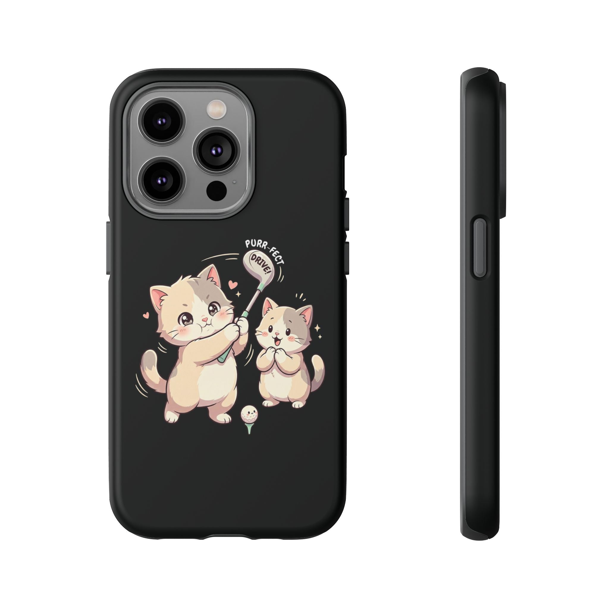 Kawaii Chubby Kittens Golf