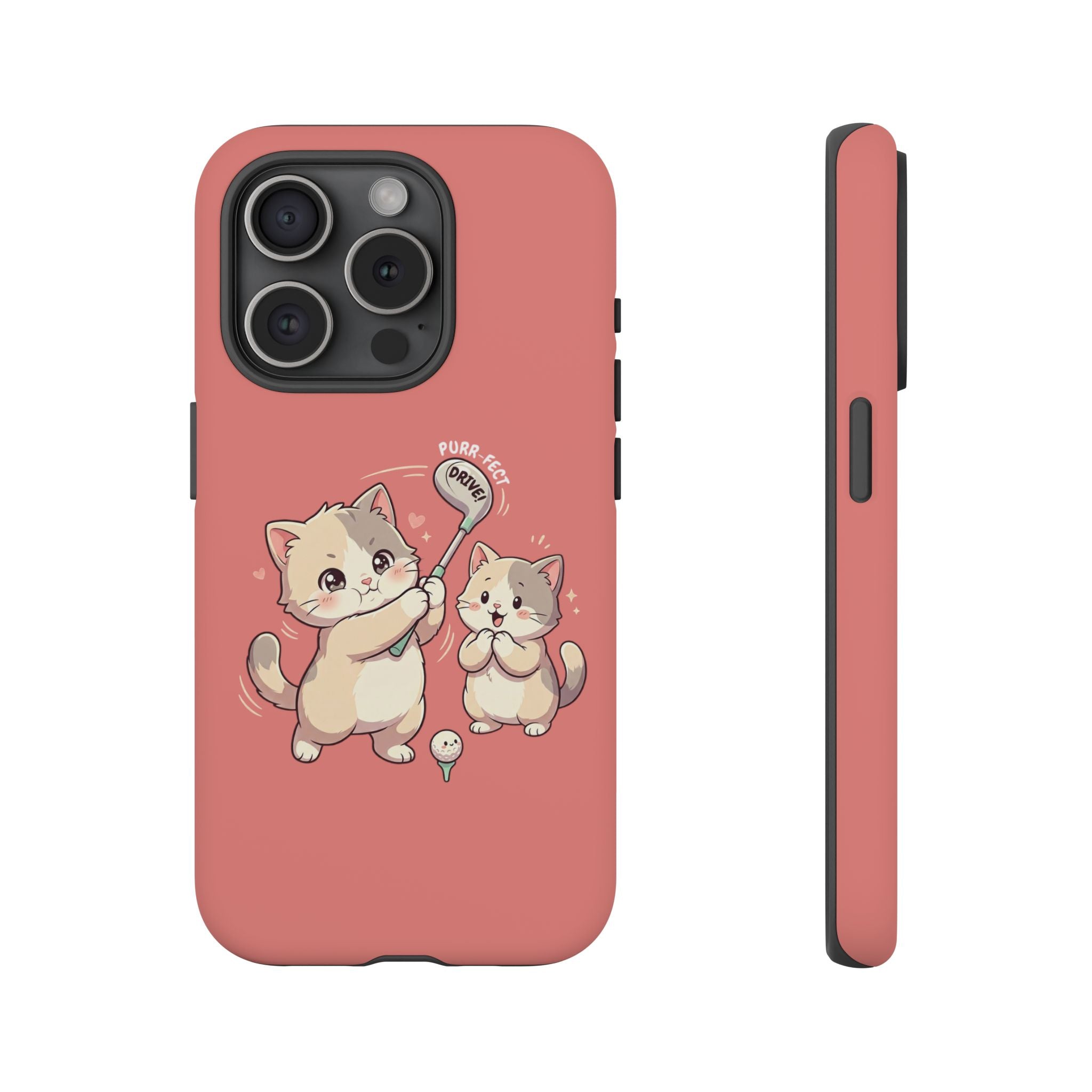 Kawaii Chubby Kittens Golf