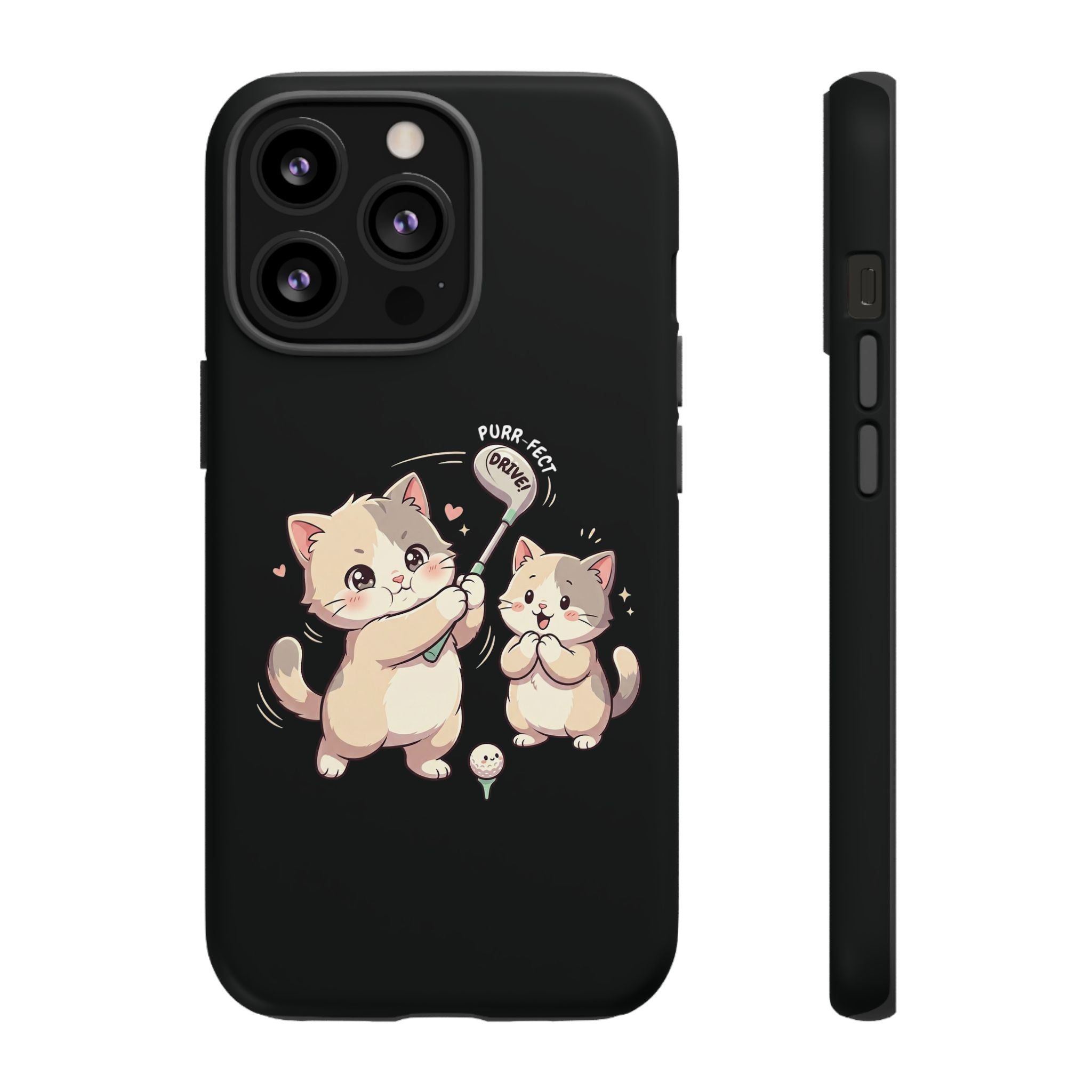 Kawaii Chubby Kittens Golf