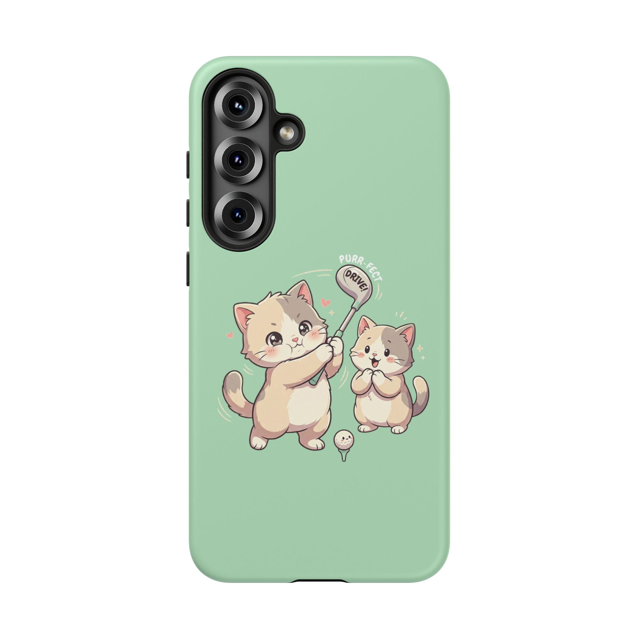 Kawaii Chubby Kittens Golf