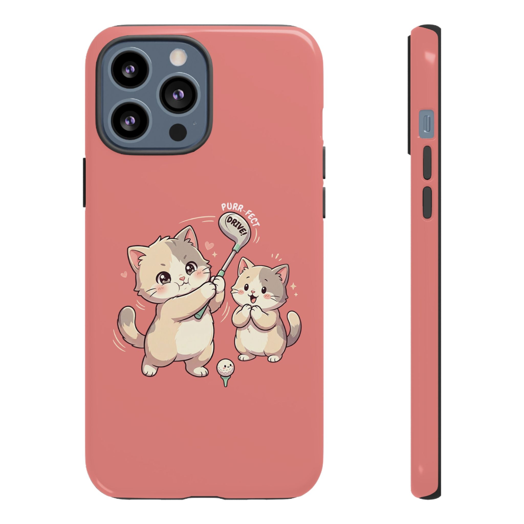Kawaii Chubby Kittens Golf