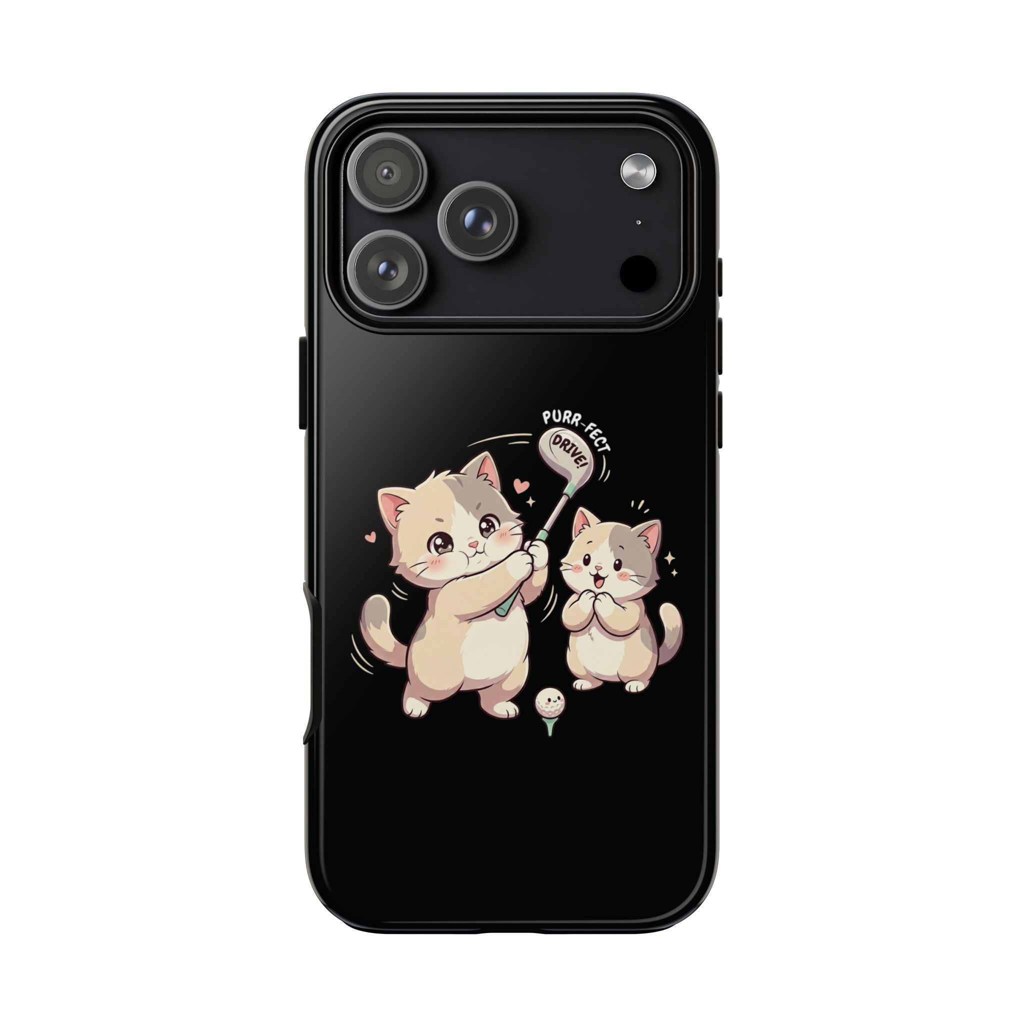 Kawaii Chubby Kittens Golf