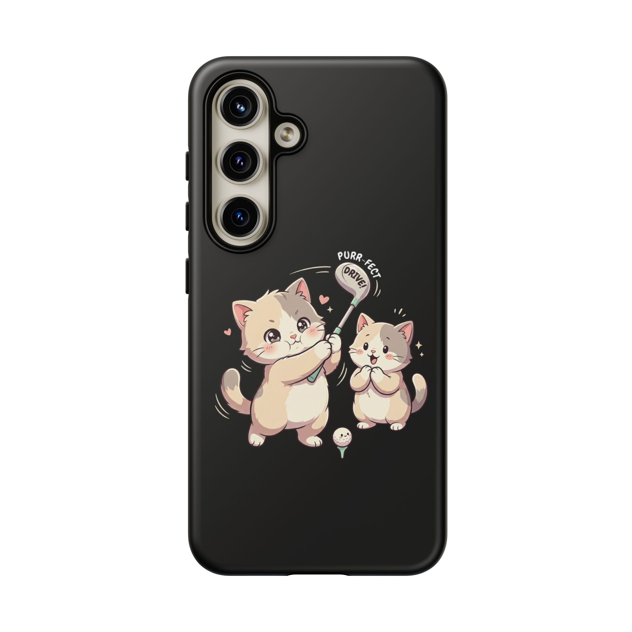 Kawaii Chubby Kittens Golf