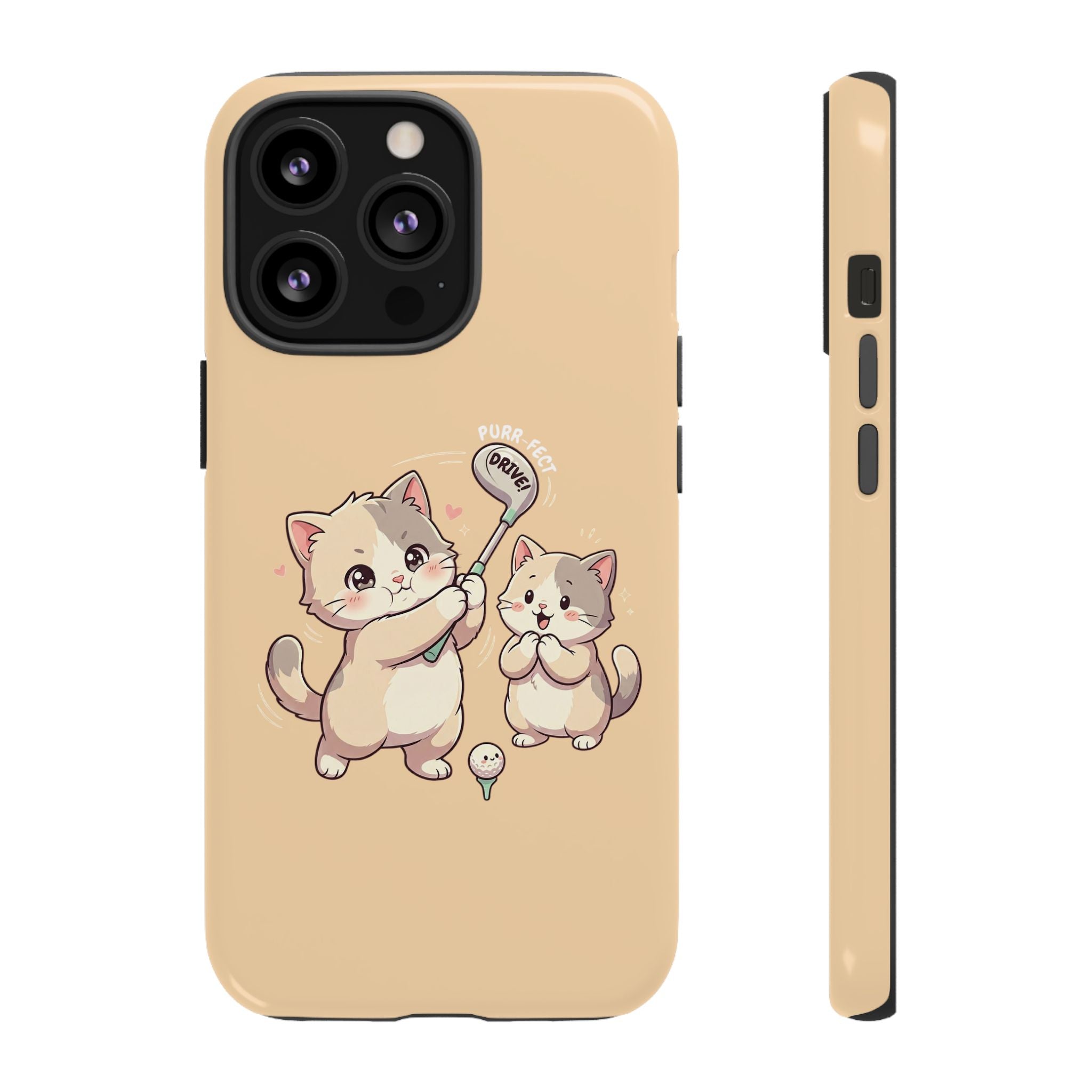 Kawaii Chubby Kittens Golf