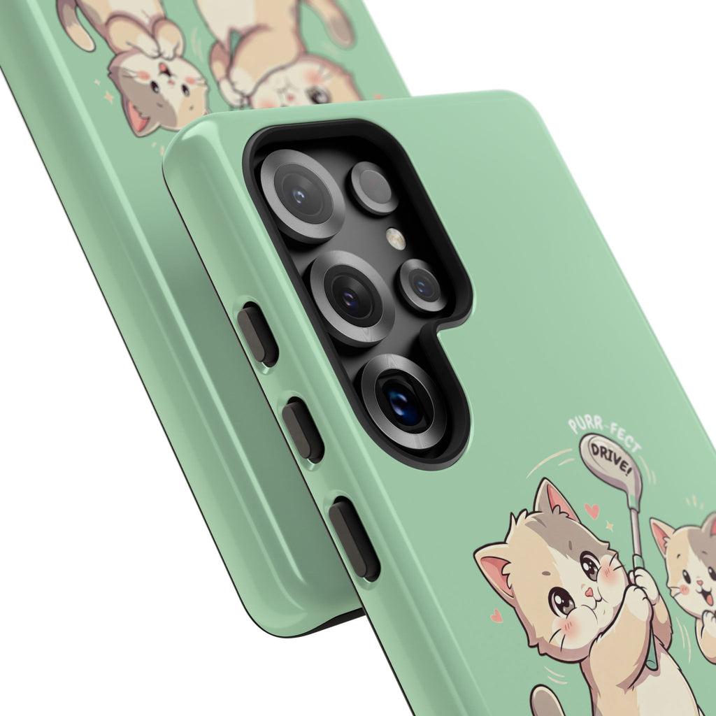 Kawaii Chubby Kittens Golf