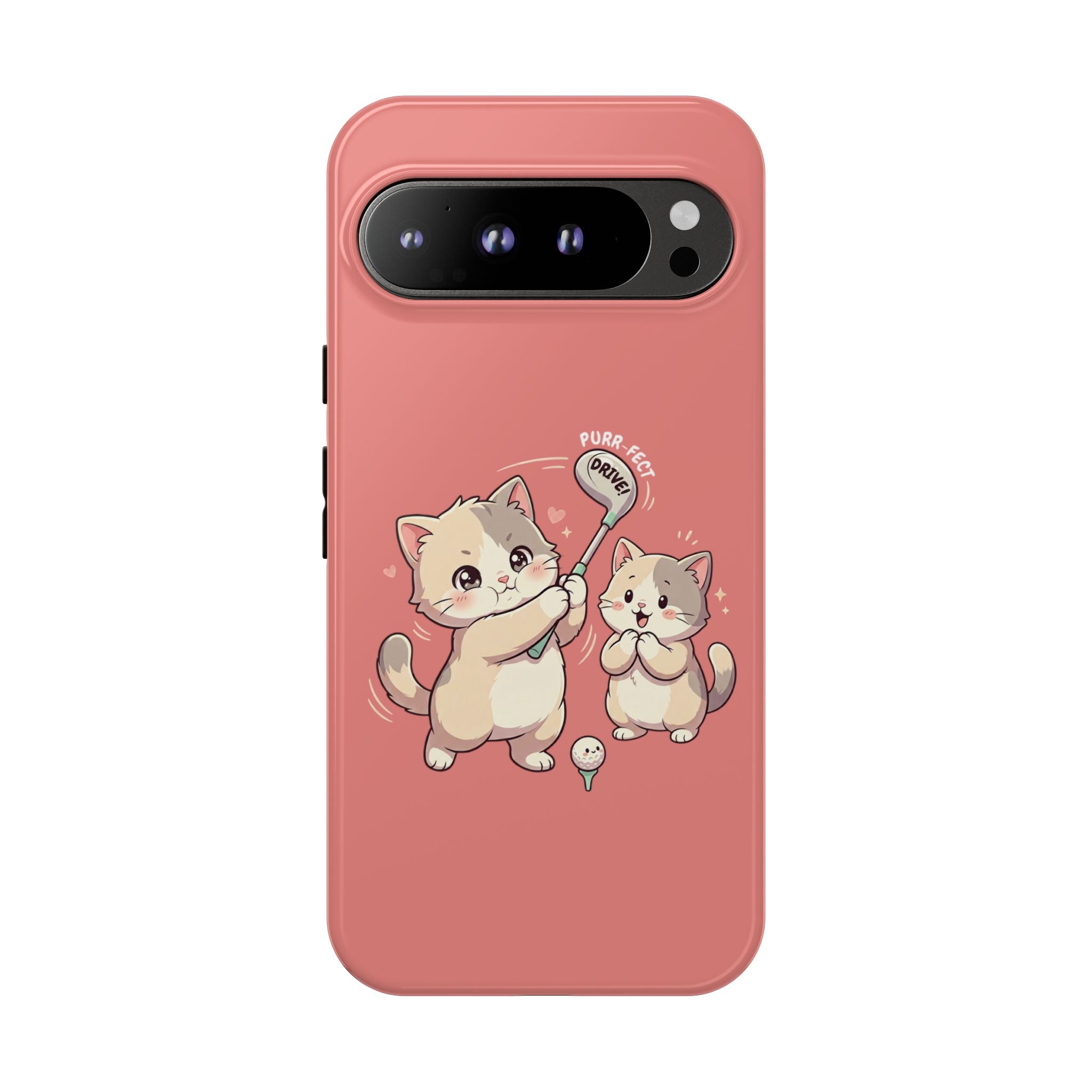 Kawaii Chubby Kittens Golf